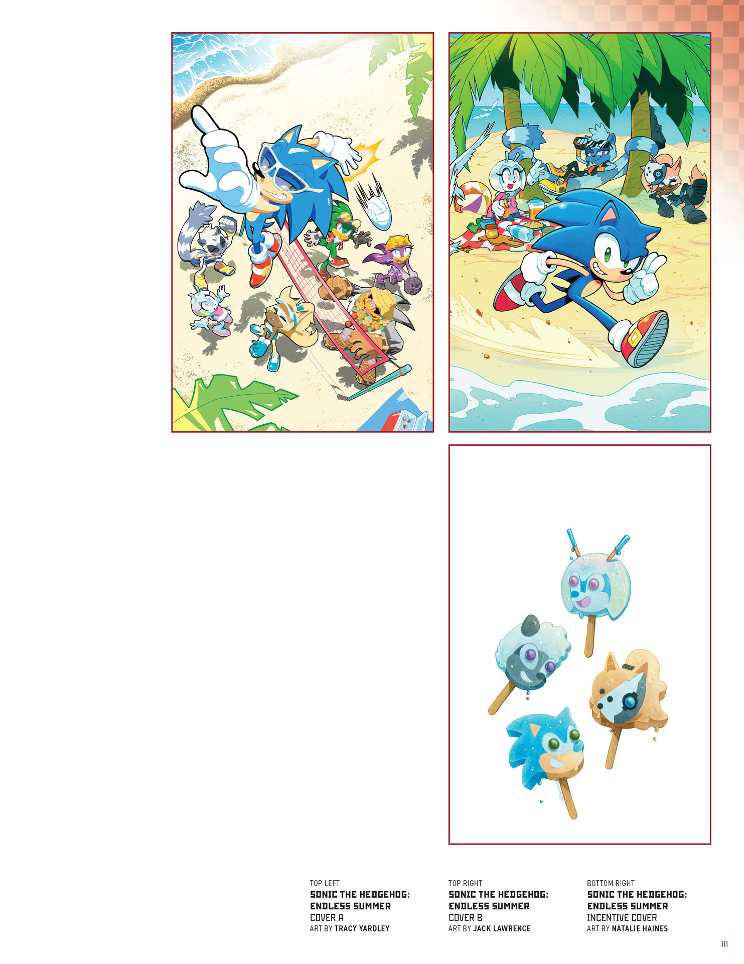 Sonic The Hedgehog: The IDW Comic Art Collection (2023) issue HC - Page 109