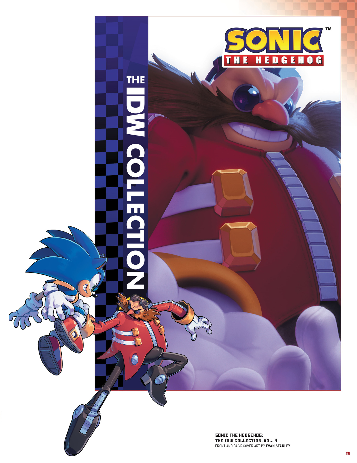 Sonic The Hedgehog: The IDW Comic Art Collection (2023) issue HC - Page 117