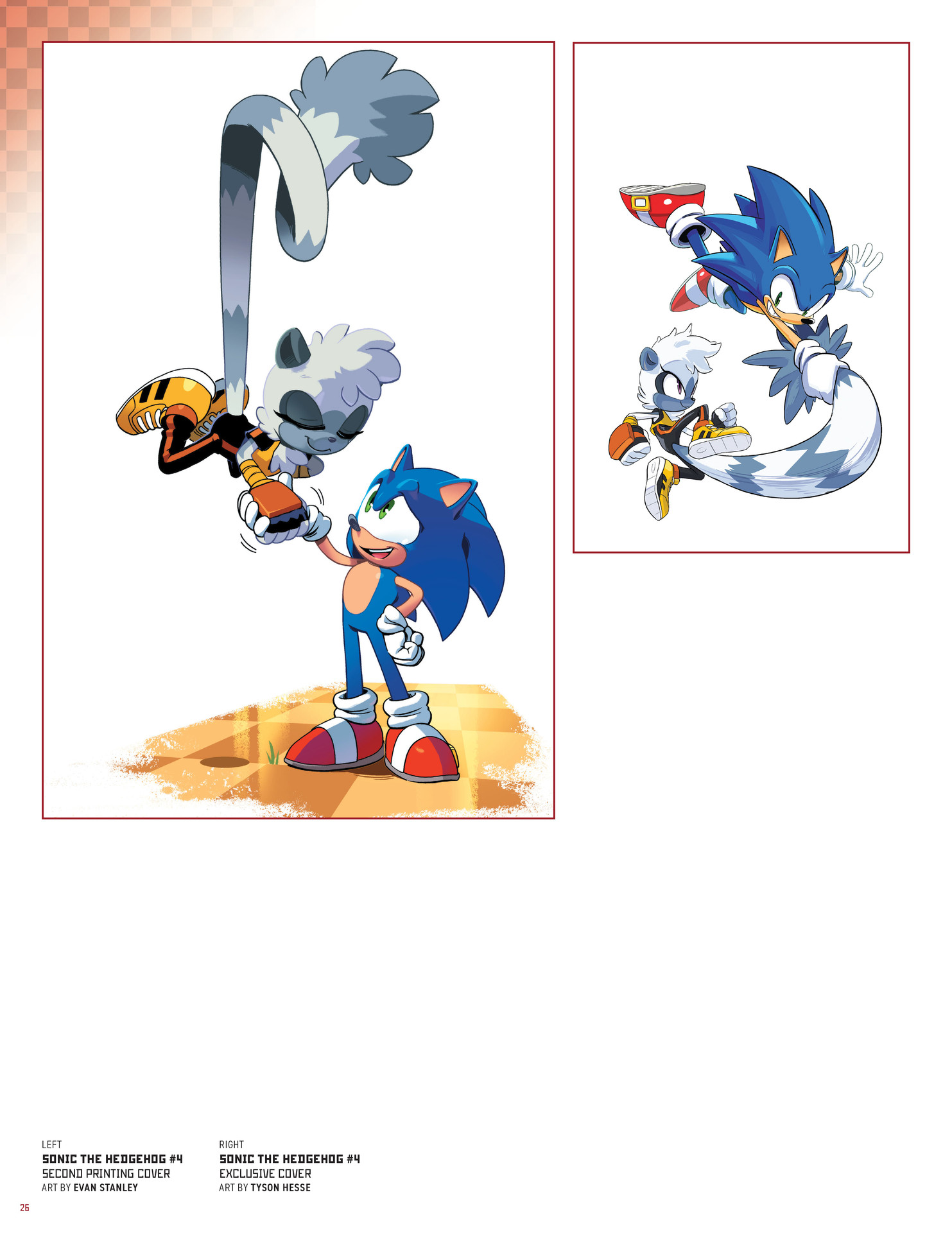 Sonic The Hedgehog: The IDW Comic Art Collection (2023) issue HC - Page 26