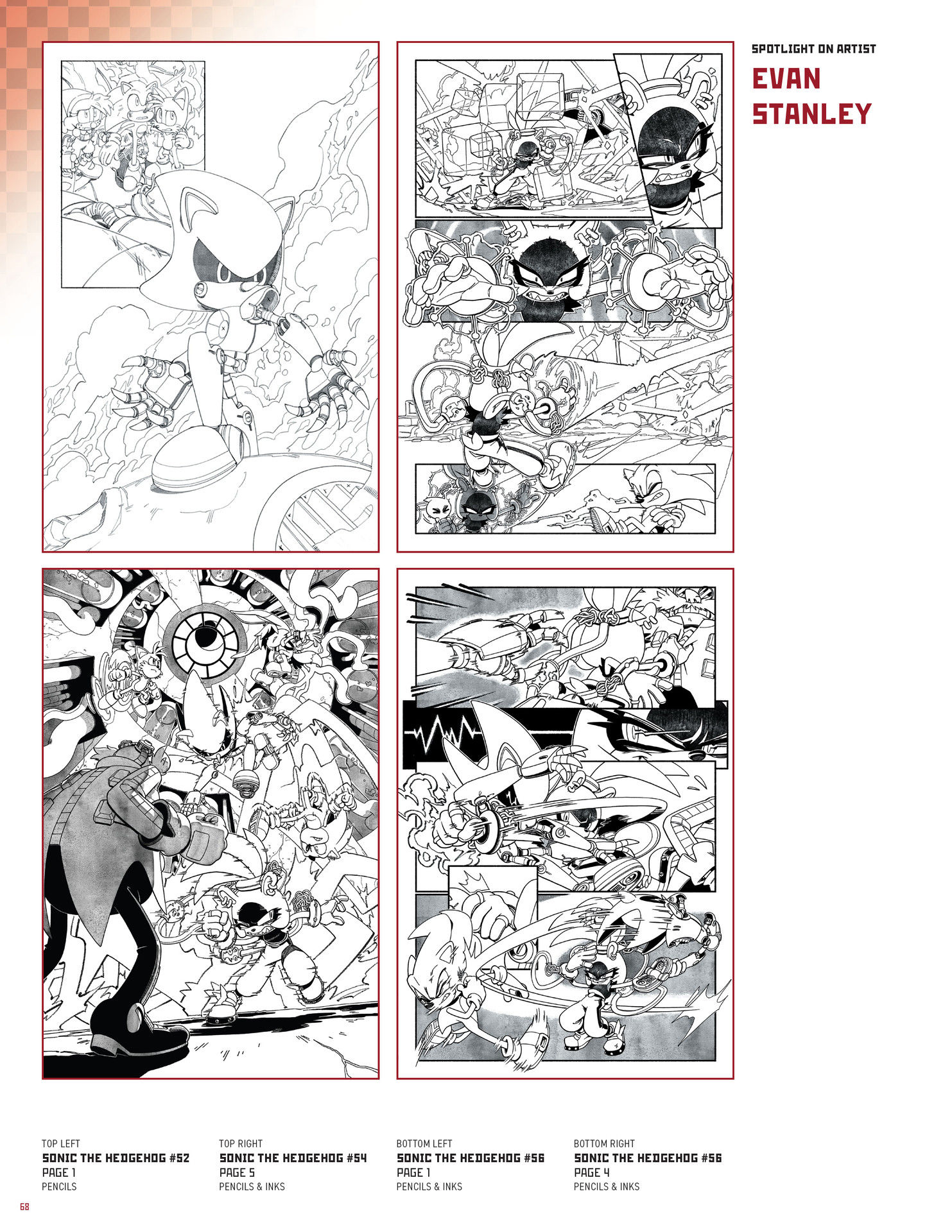 Sonic The Hedgehog: The IDW Comic Art Collection (2023) issue HC - Page 66