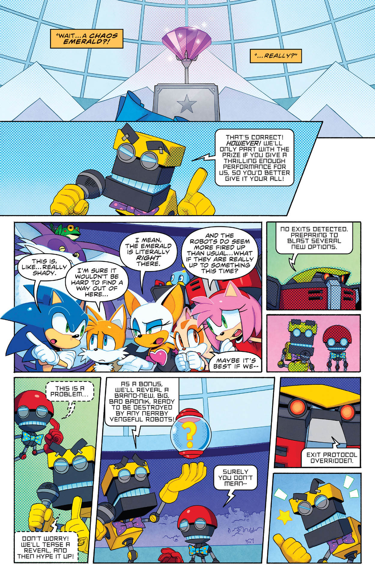 Sonic the Hedgehog: Winter Jam (2023-) issue 1 - Page 10