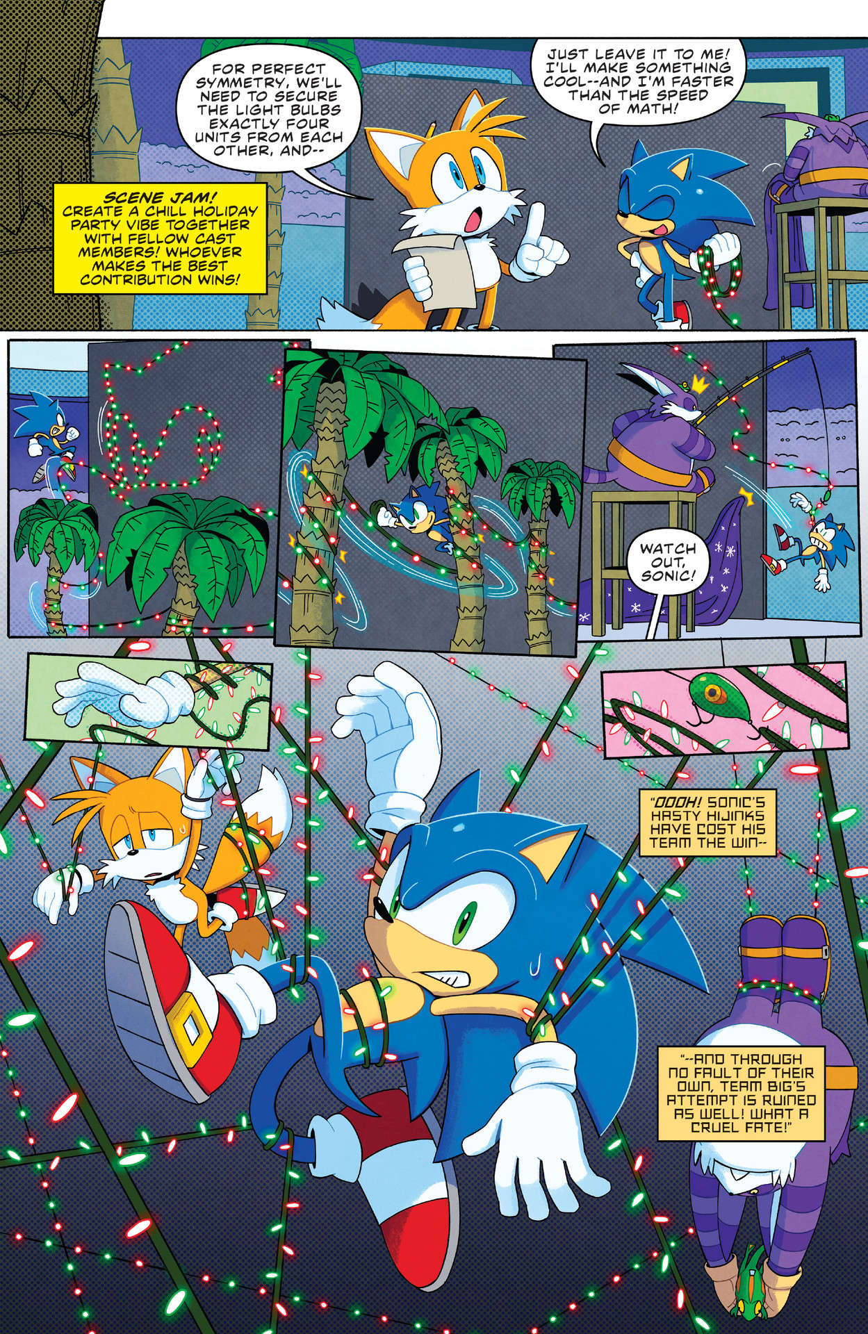 Sonic the Hedgehog: Winter Jam (2023-) issue 1 - Page 12