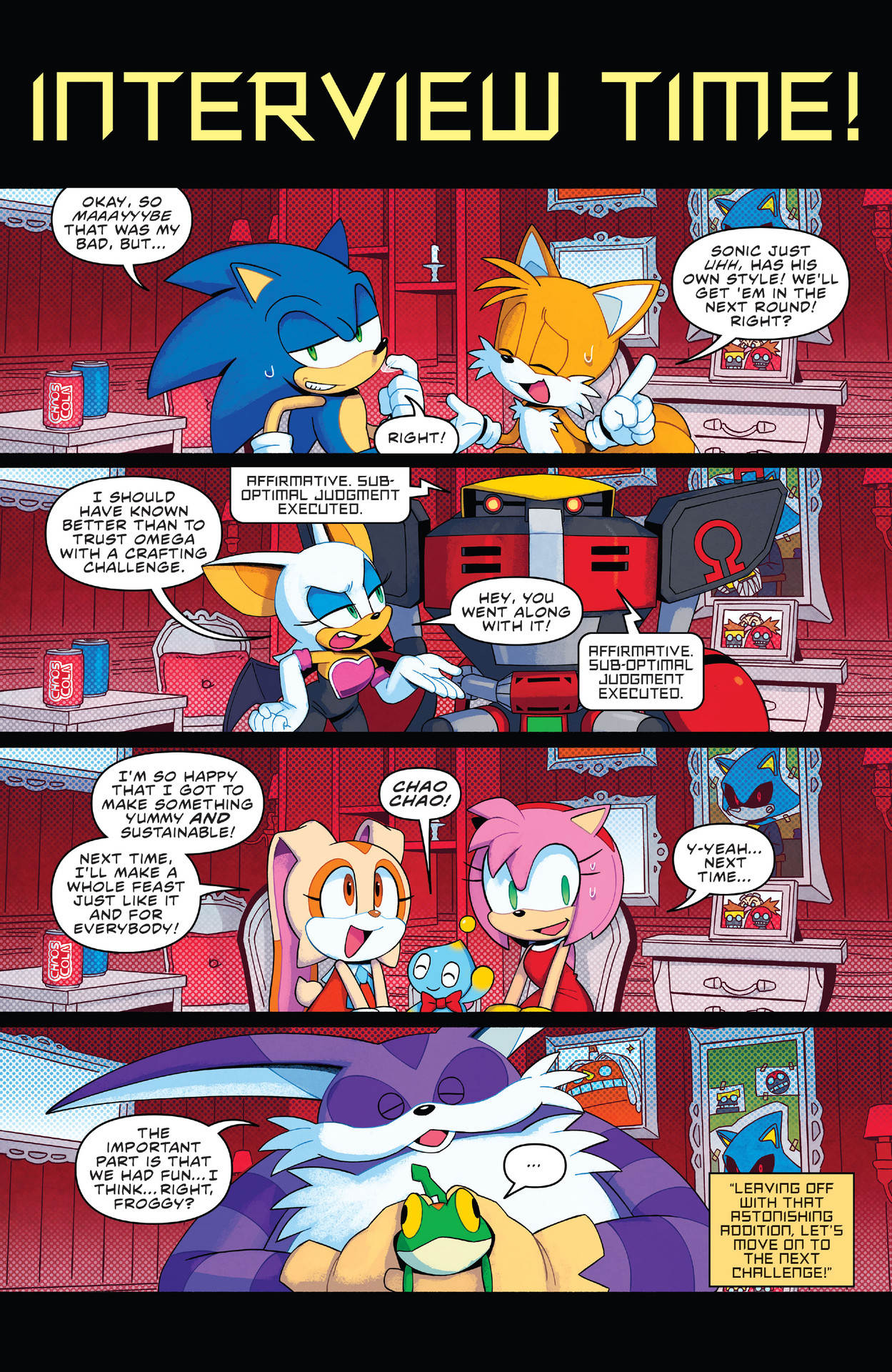 Sonic the Hedgehog: Winter Jam (2023-) issue 1 - Page 15