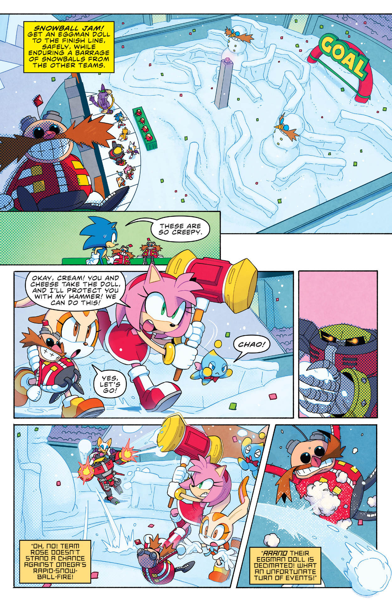 Sonic the Hedgehog: Winter Jam (2023-) issue 1 - Page 16