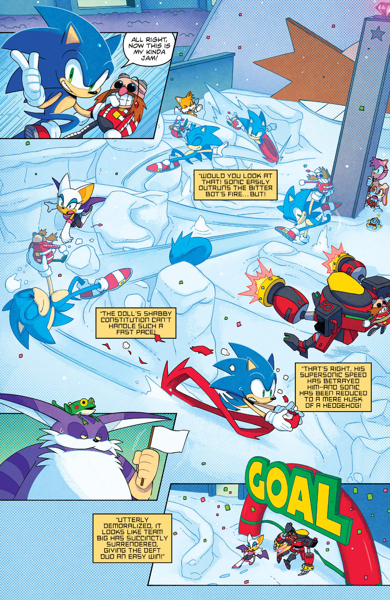 Sonic the Hedgehog: Winter Jam (2023-) issue 1 - Page 17