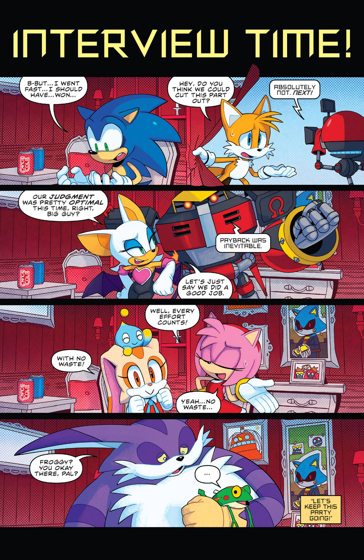 Sonic the Hedgehog: Winter Jam (2023-) issue 1 - Page 18