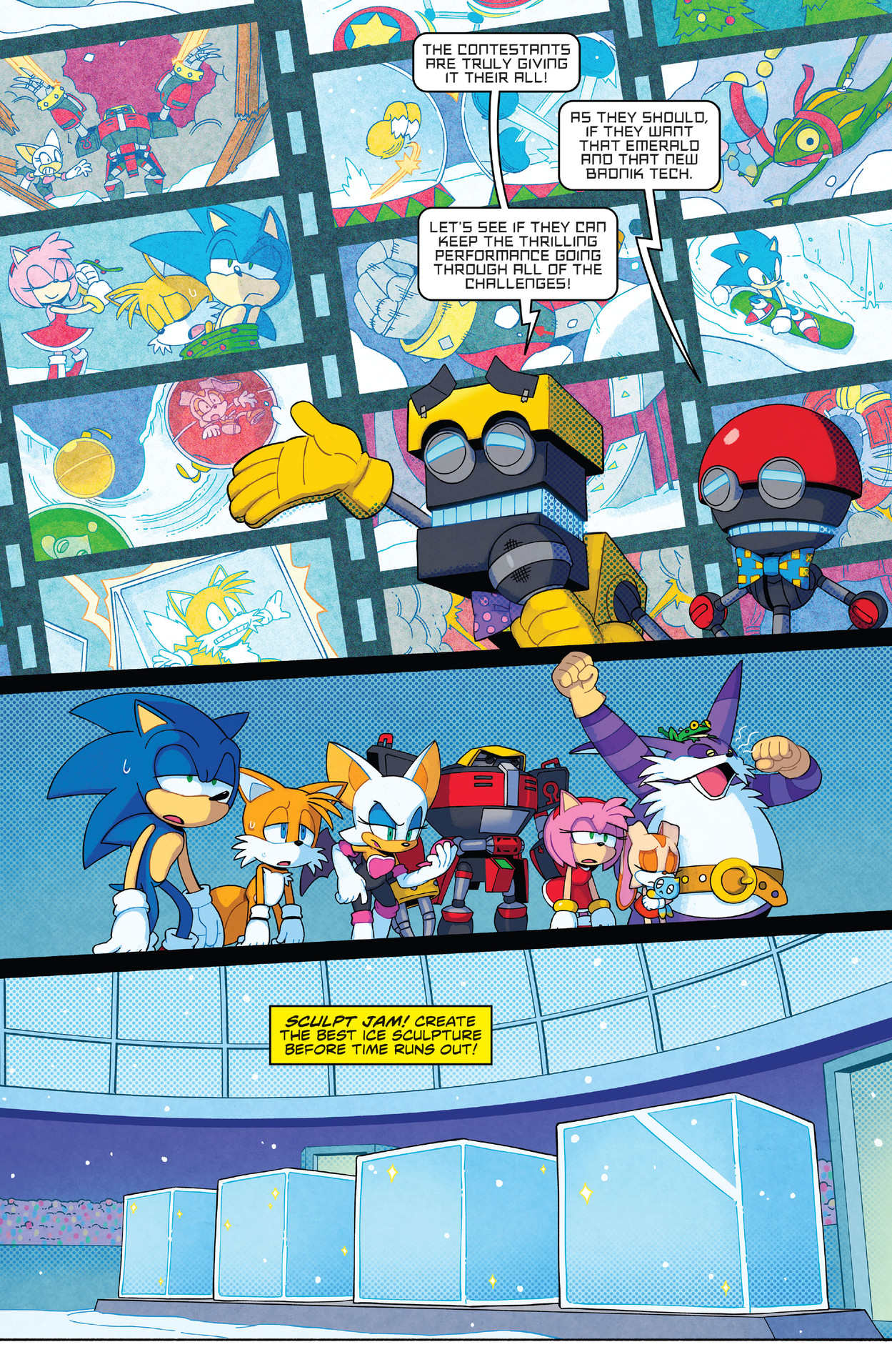 Sonic the Hedgehog: Winter Jam (2023-) issue 1 - Page 19