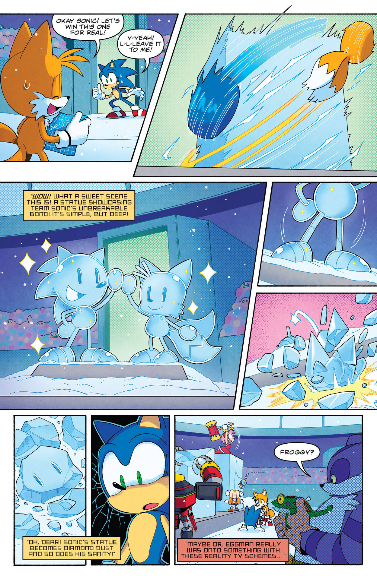 Sonic the Hedgehog: Winter Jam (2023-) issue 1 - Page 20