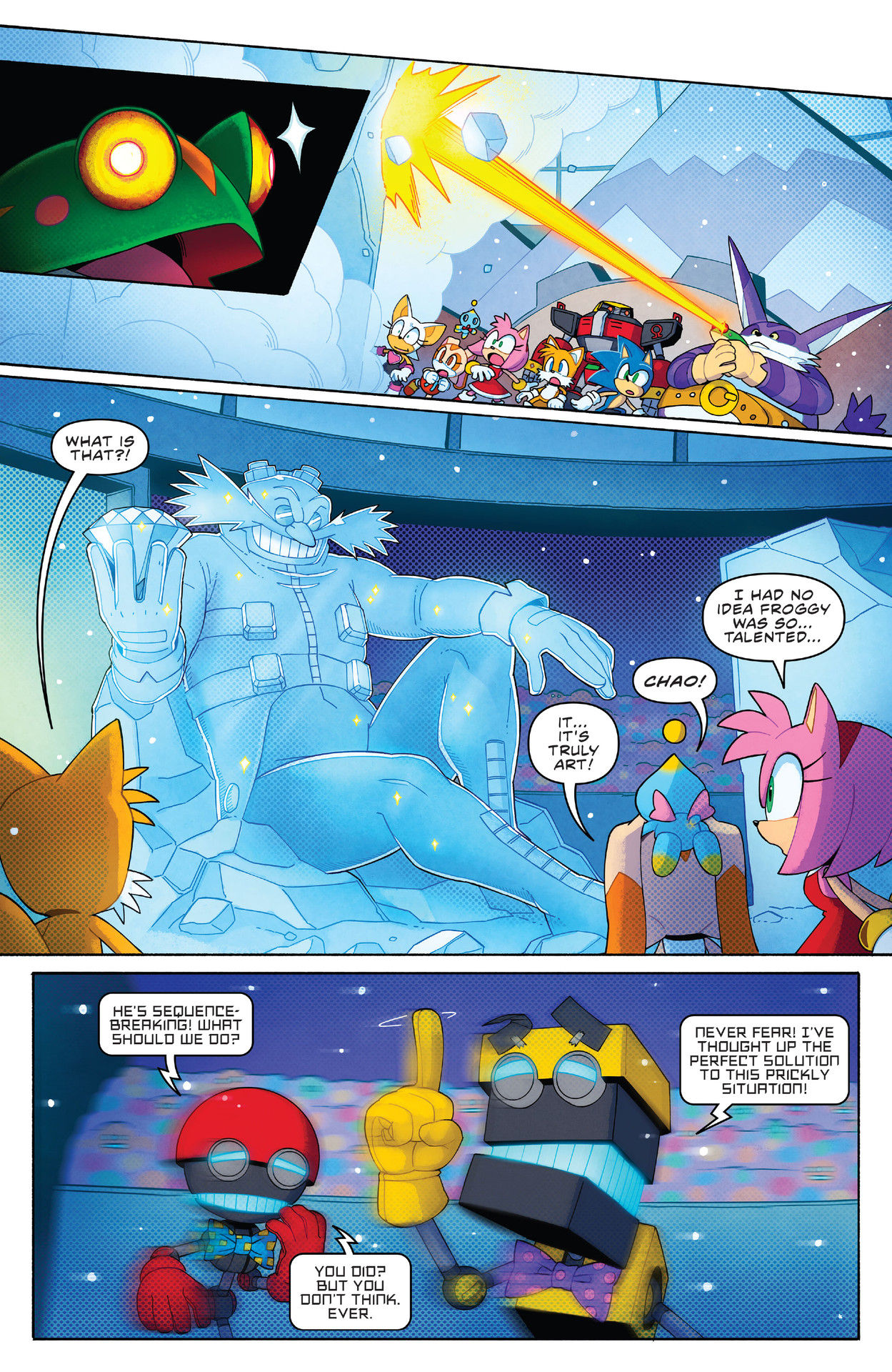 Sonic the Hedgehog: Winter Jam (2023-) issue 1 - Page 21