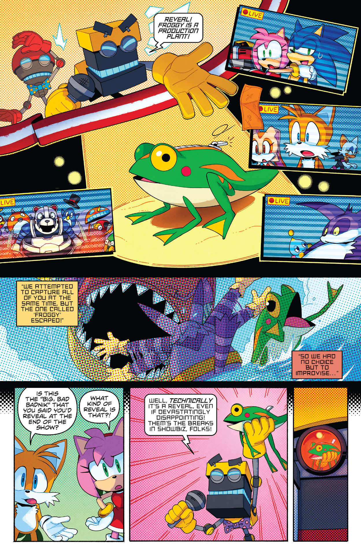 Sonic the Hedgehog: Winter Jam (2023-) issue 1 - Page 22