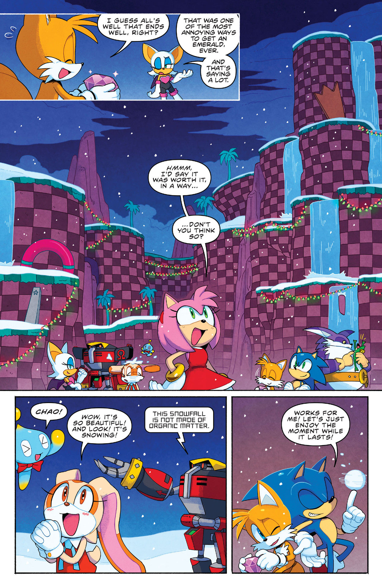 Sonic the Hedgehog: Winter Jam (2023-) issue 1 - Page 25