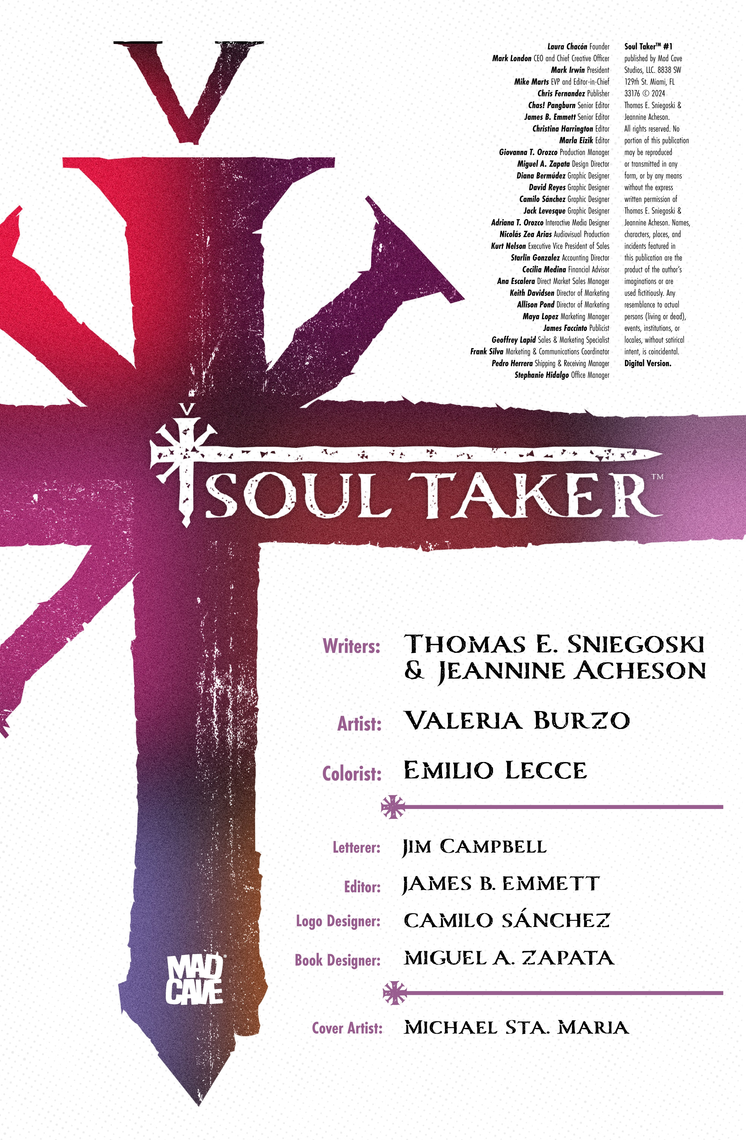 Soul Taker (2024-) issue 2 - Page 2