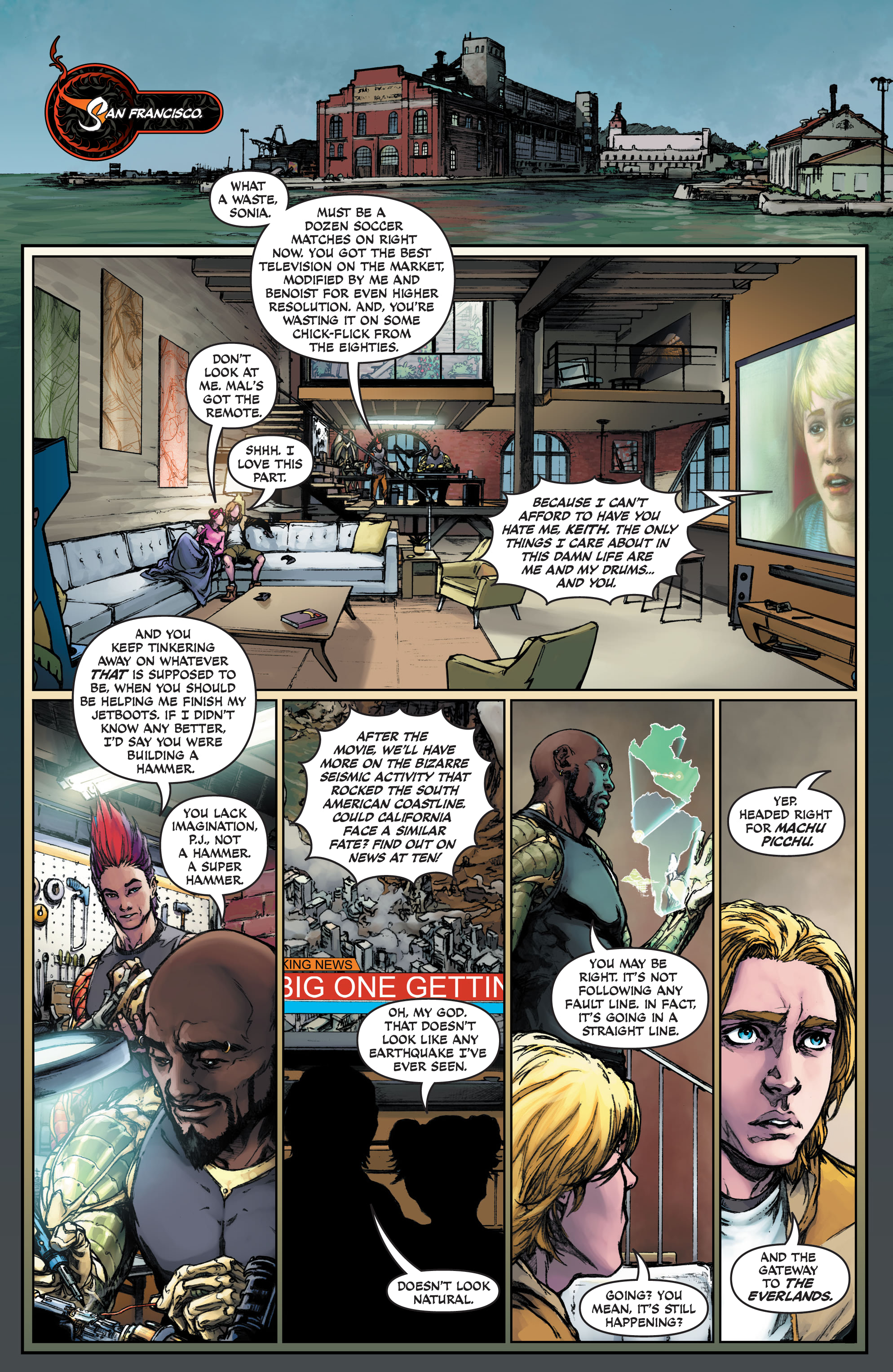 <{ $series->title }} issue 1 - Page 16