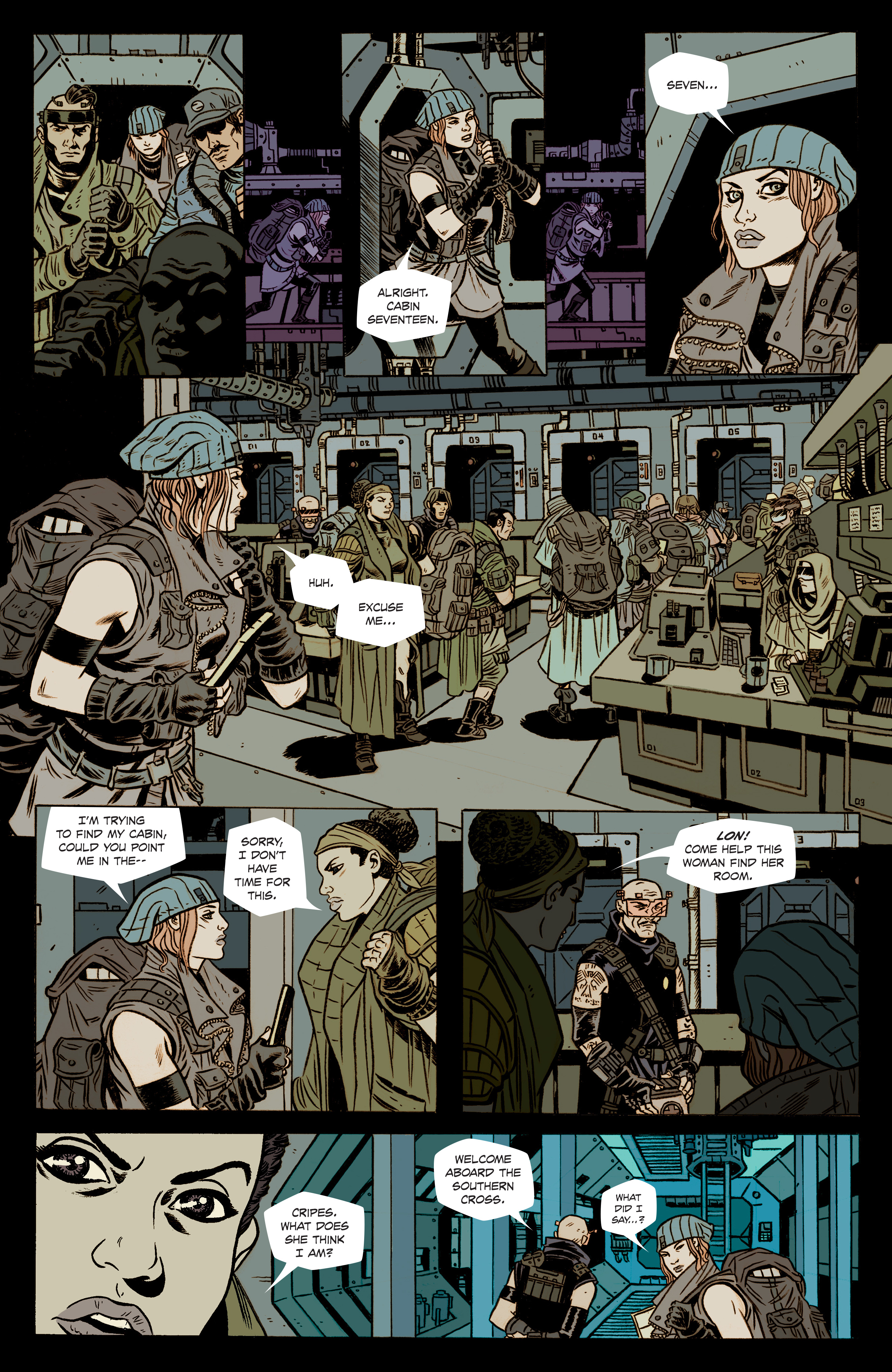 <{ $series->title }} issue 1 - Page 7