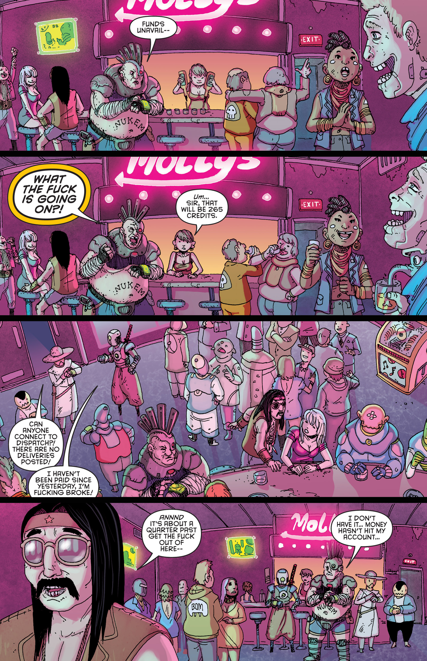 Space Bastards: Special Delivery (2022) issue 1 - Page 10