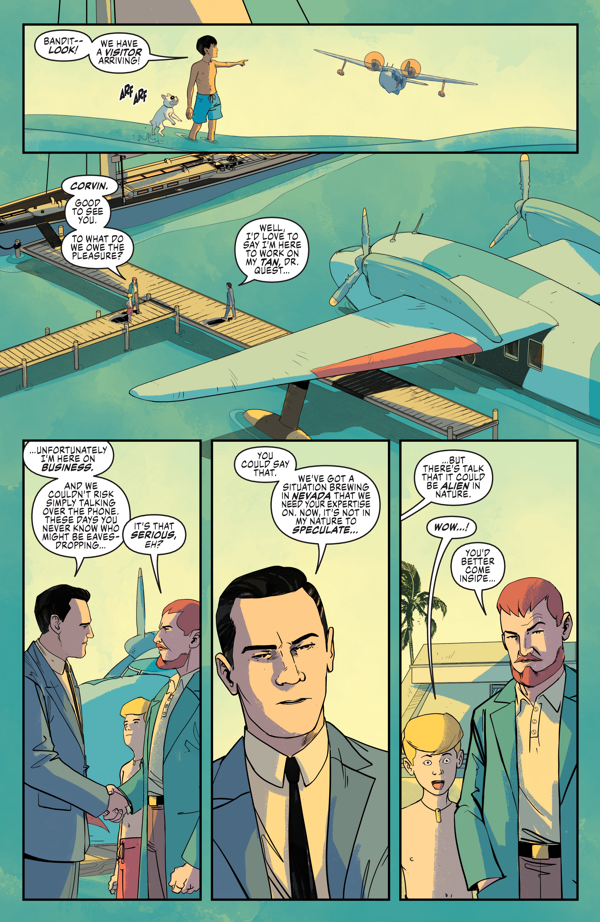 Space Ghost / Jonny Quest: Space Quest (2025-): Chapter 1 - Page 9