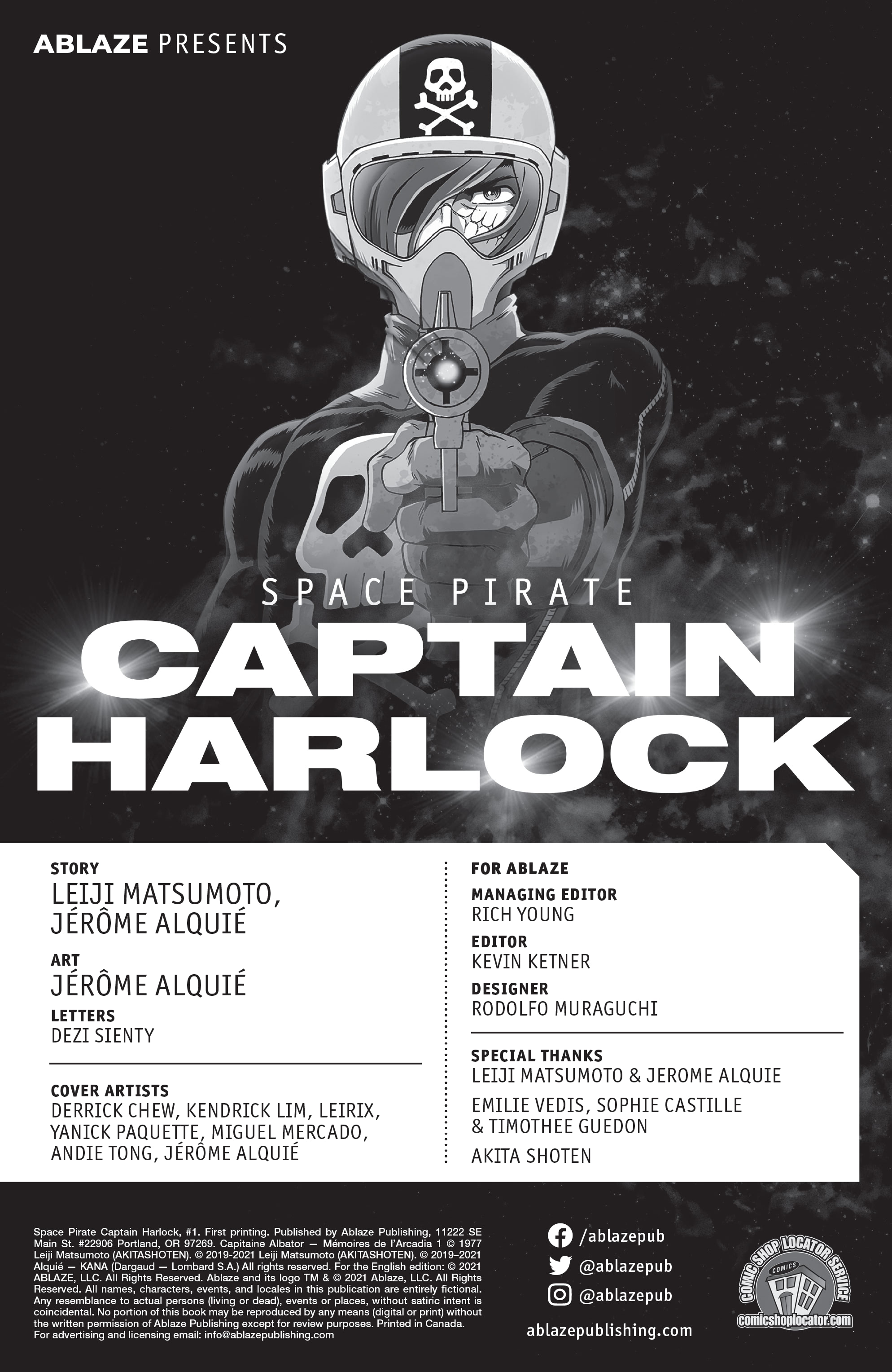 Space Pirate Captain Harlock (2021-): Chapter 1 - Page 2