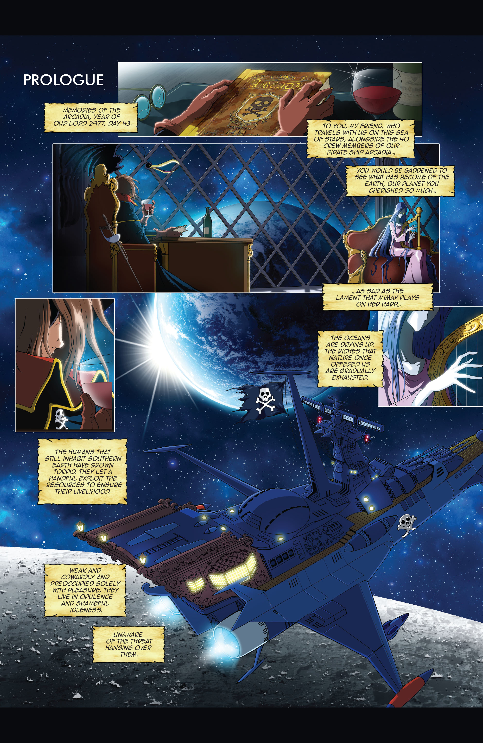 Space Pirate Captain Harlock (2021-): Chapter 1 - Page 3