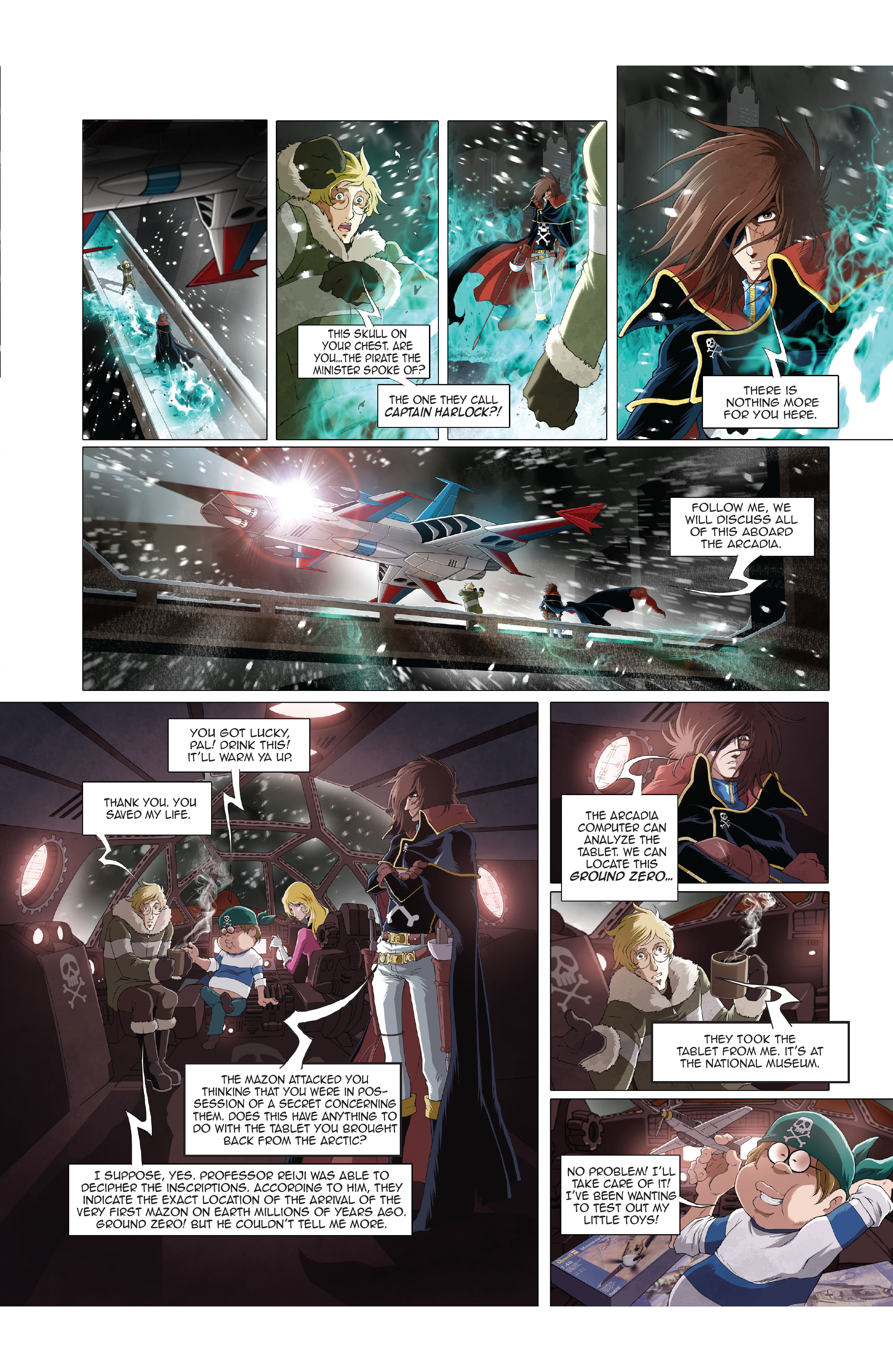 Space Pirate Captain Harlock (2021-) issue 2 - Page 9