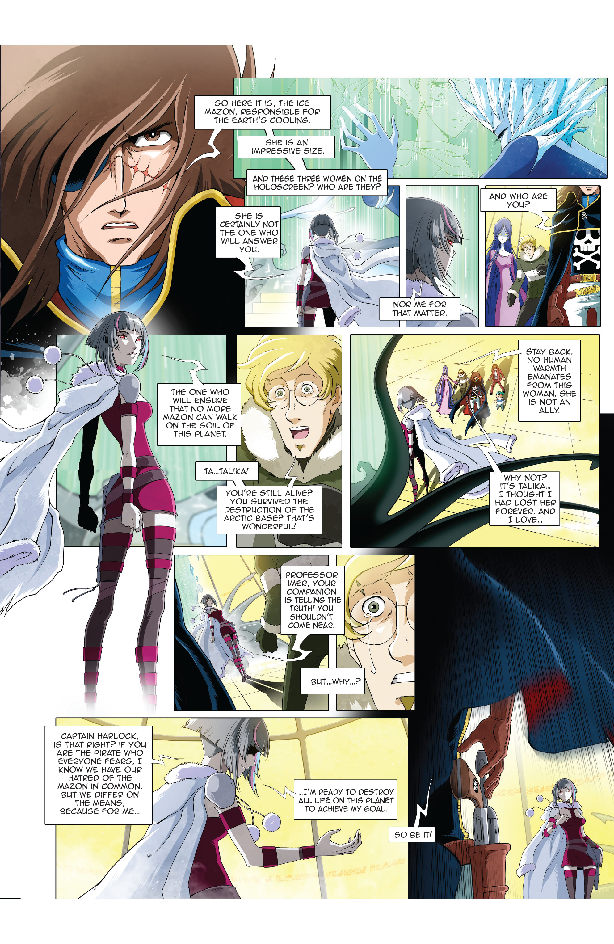 Space Pirate Captain Harlock (2021-) issue 2 - Page 26