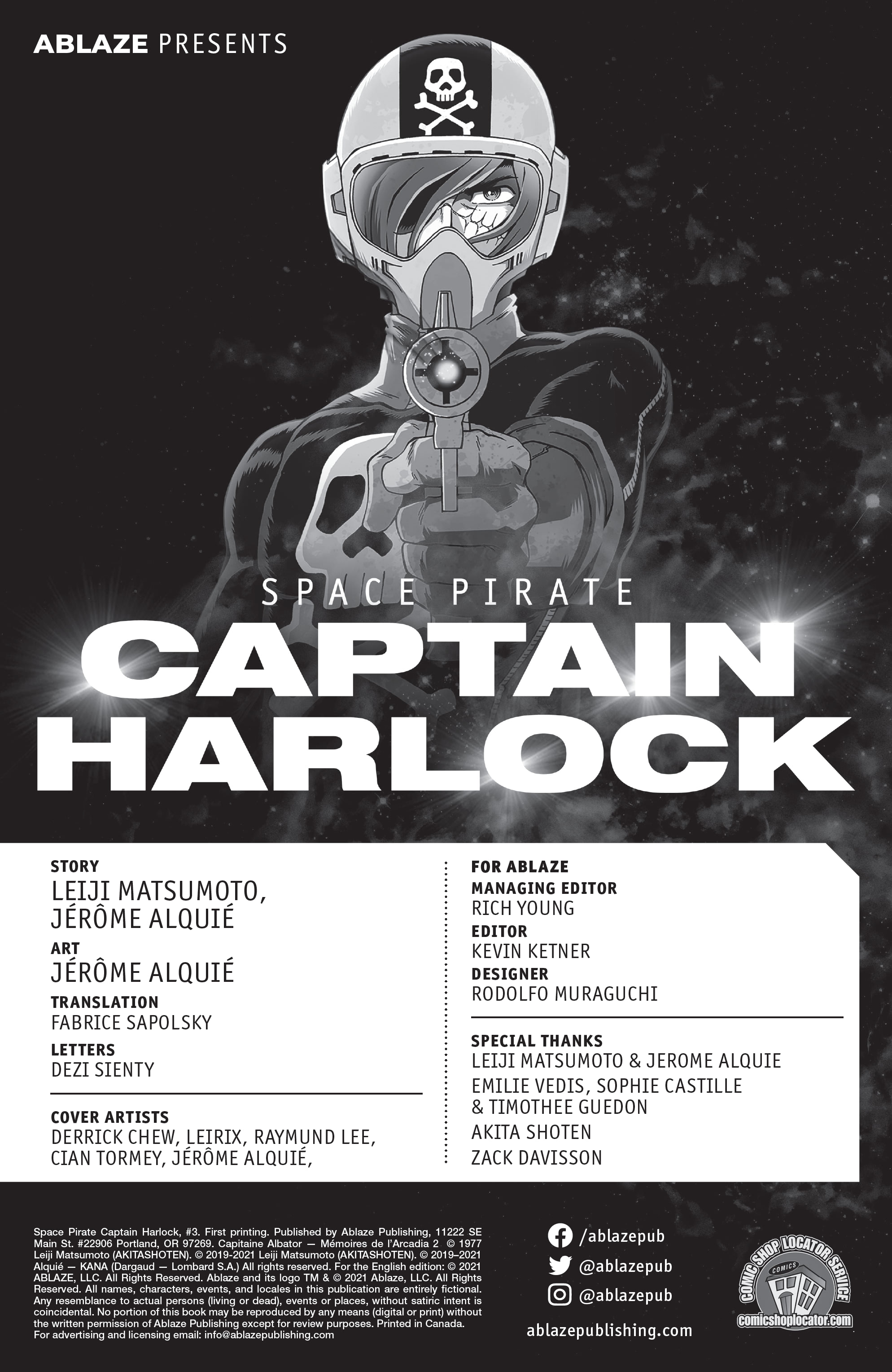 Space Pirate Captain Harlock (2021-): Chapter 3 - Page 2