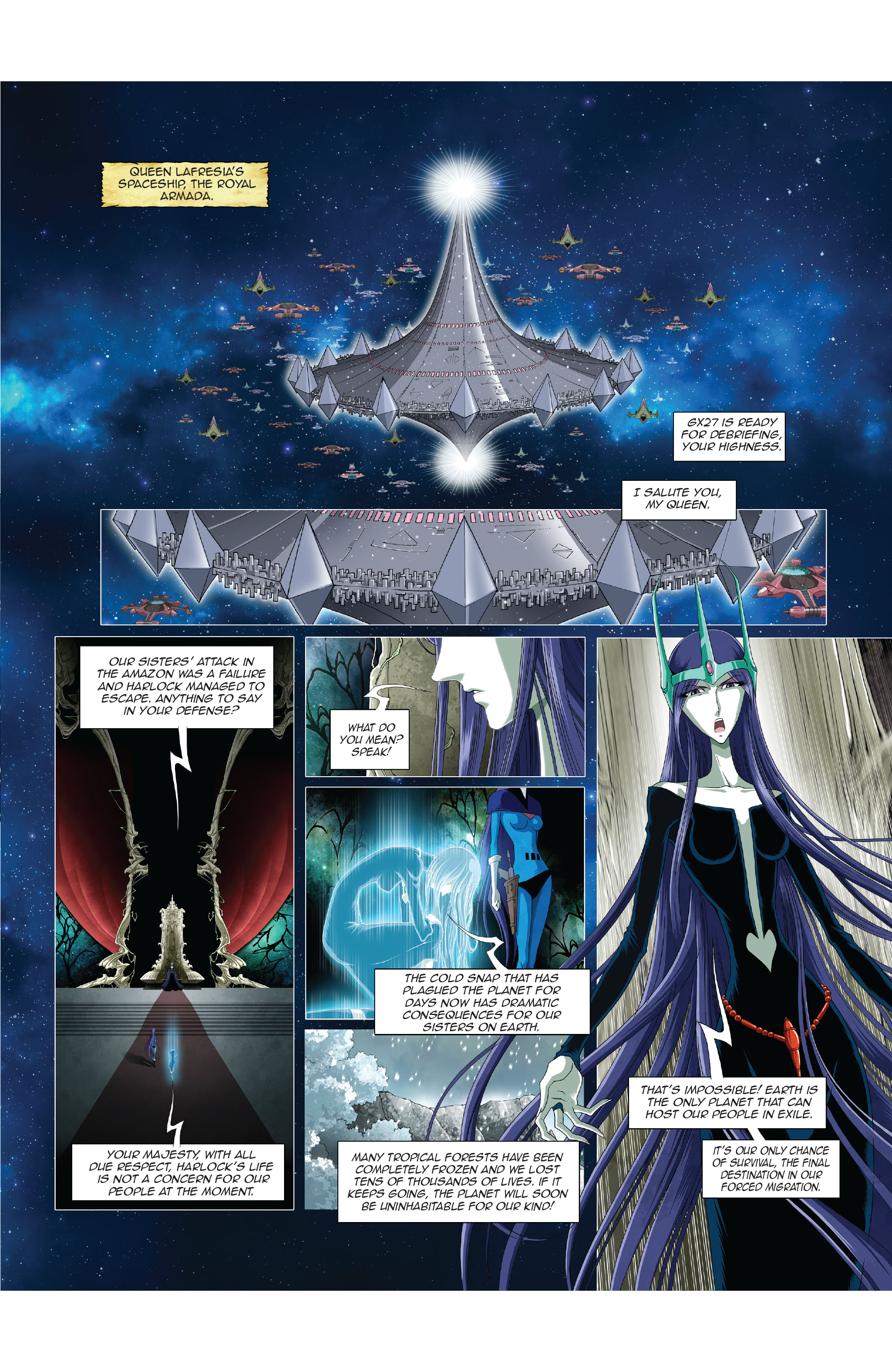 Space Pirate Captain Harlock (2021-) issue 3 - Page 8