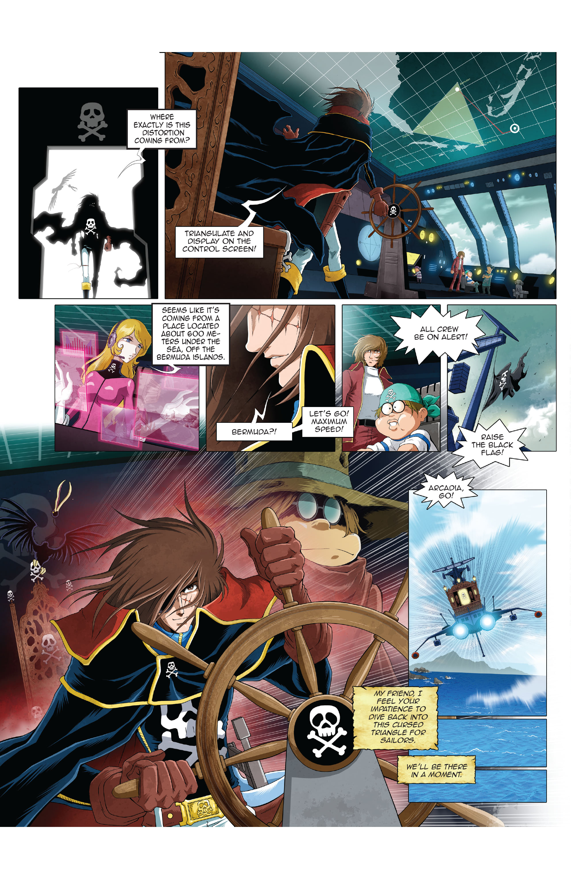 Space Pirate Captain Harlock (2021-) issue 3 - Page 17