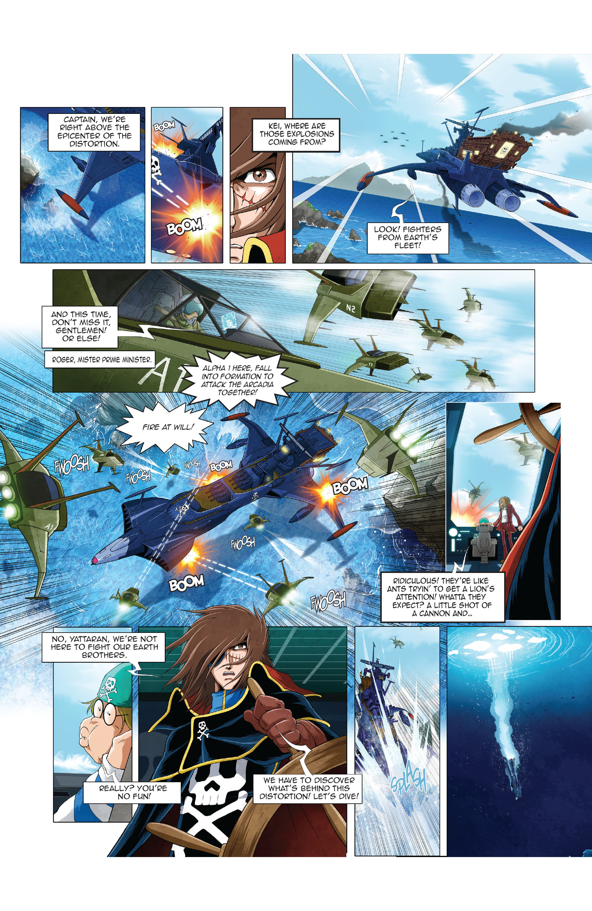 Space Pirate Captain Harlock (2021-) issue 3 - Page 18