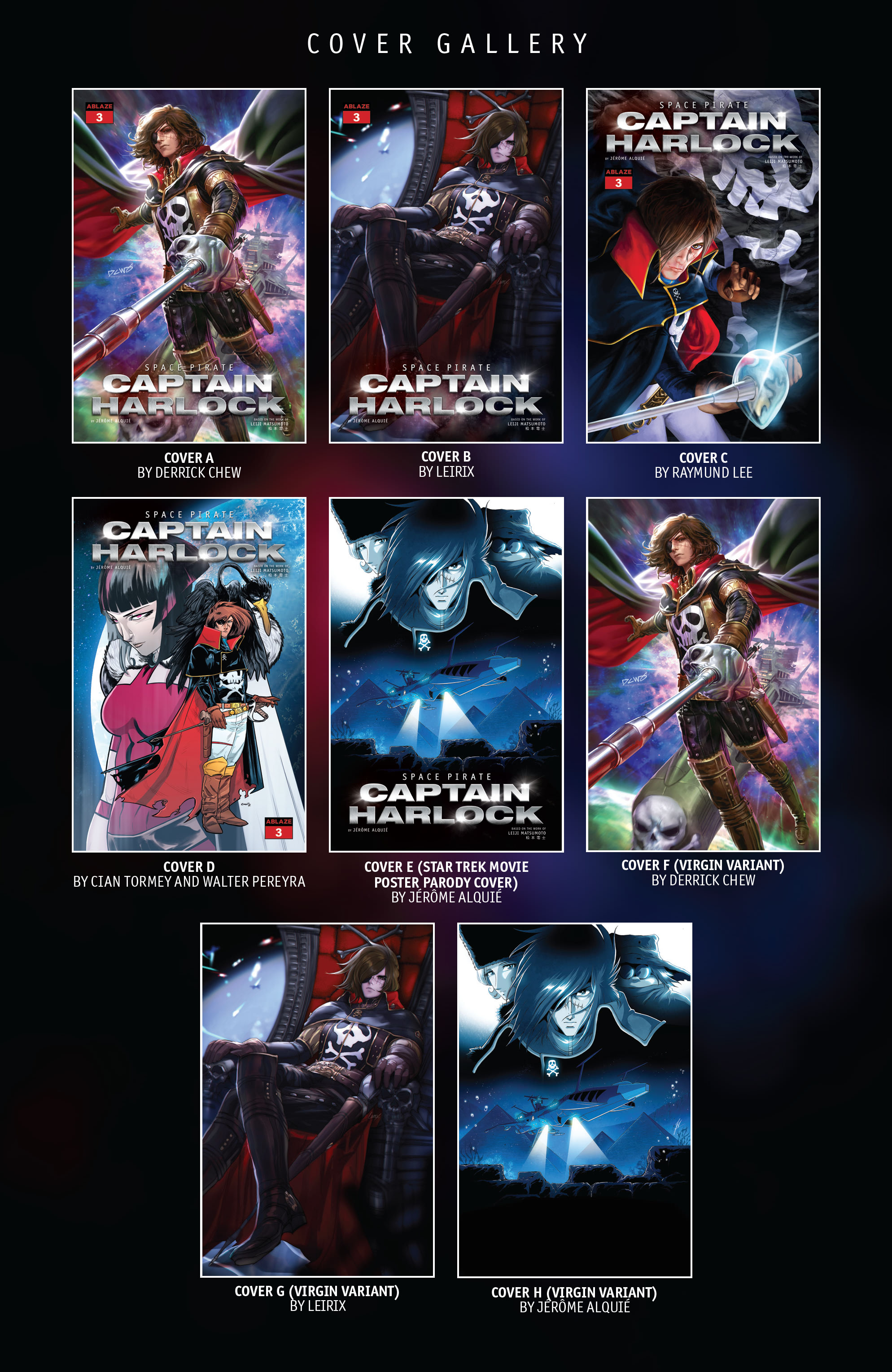 Space Pirate Captain Harlock (2021-) issue 3 - Page 32