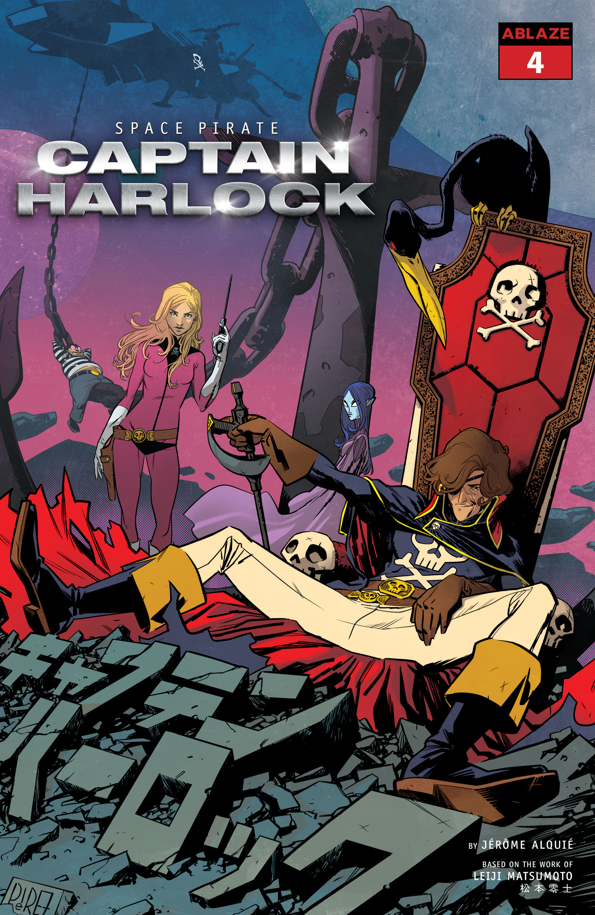 Space Pirate Captain Harlock (2021-): Chapter 4 - Page 1