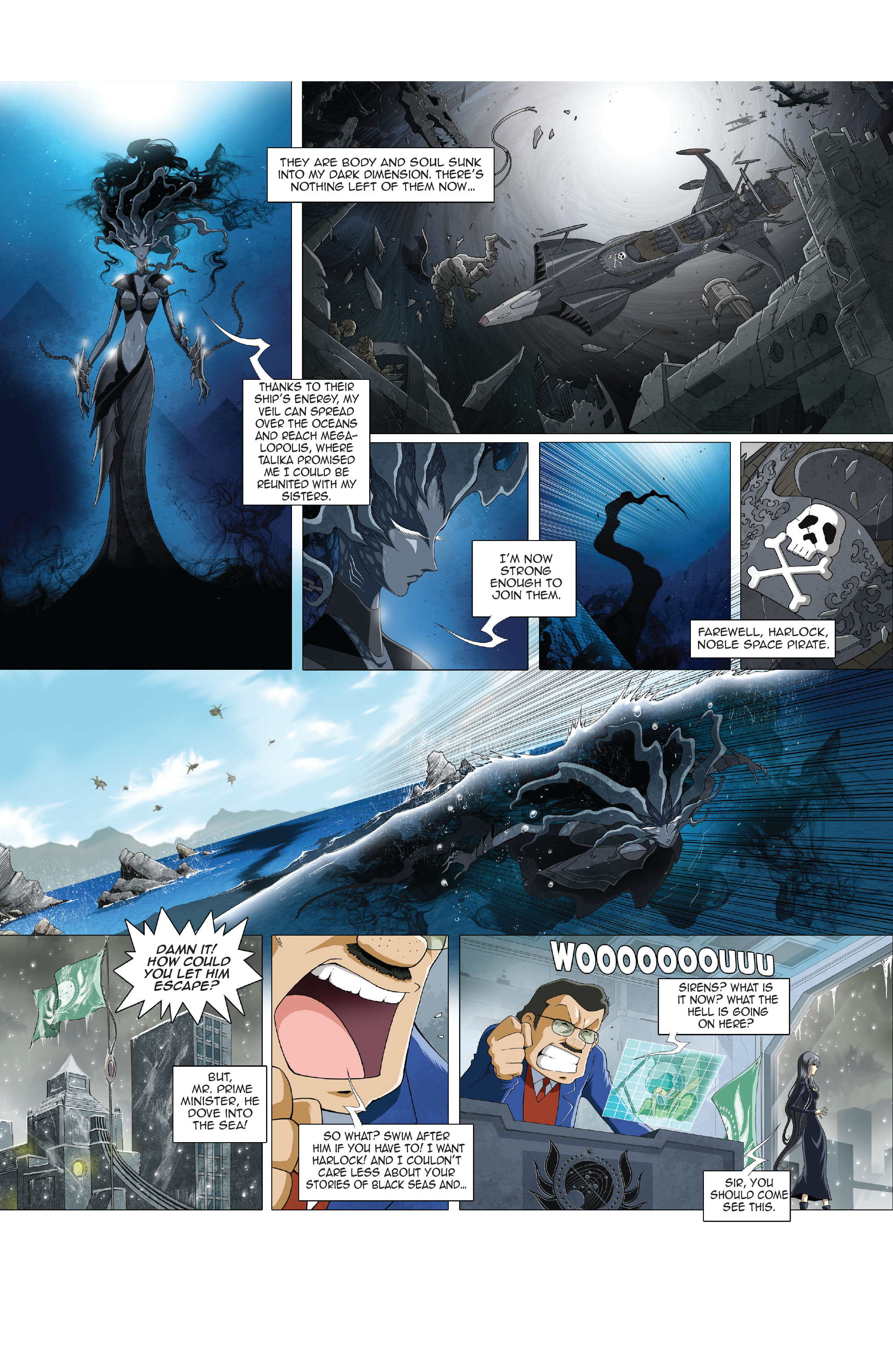 Space Pirate Captain Harlock (2021-) issue 4 - Page 11