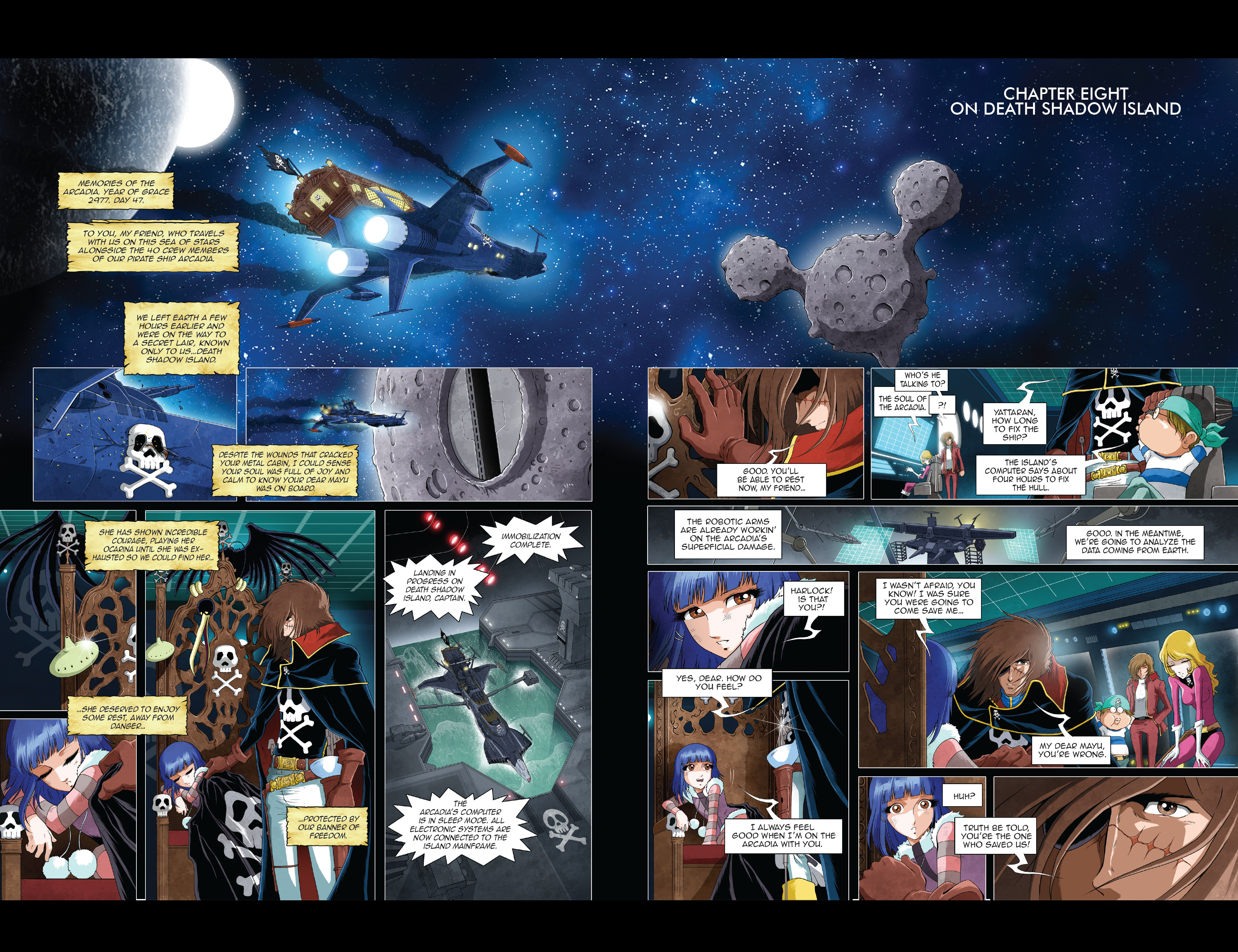 Space Pirate Captain Harlock (2021-) issue 5 - Page 8