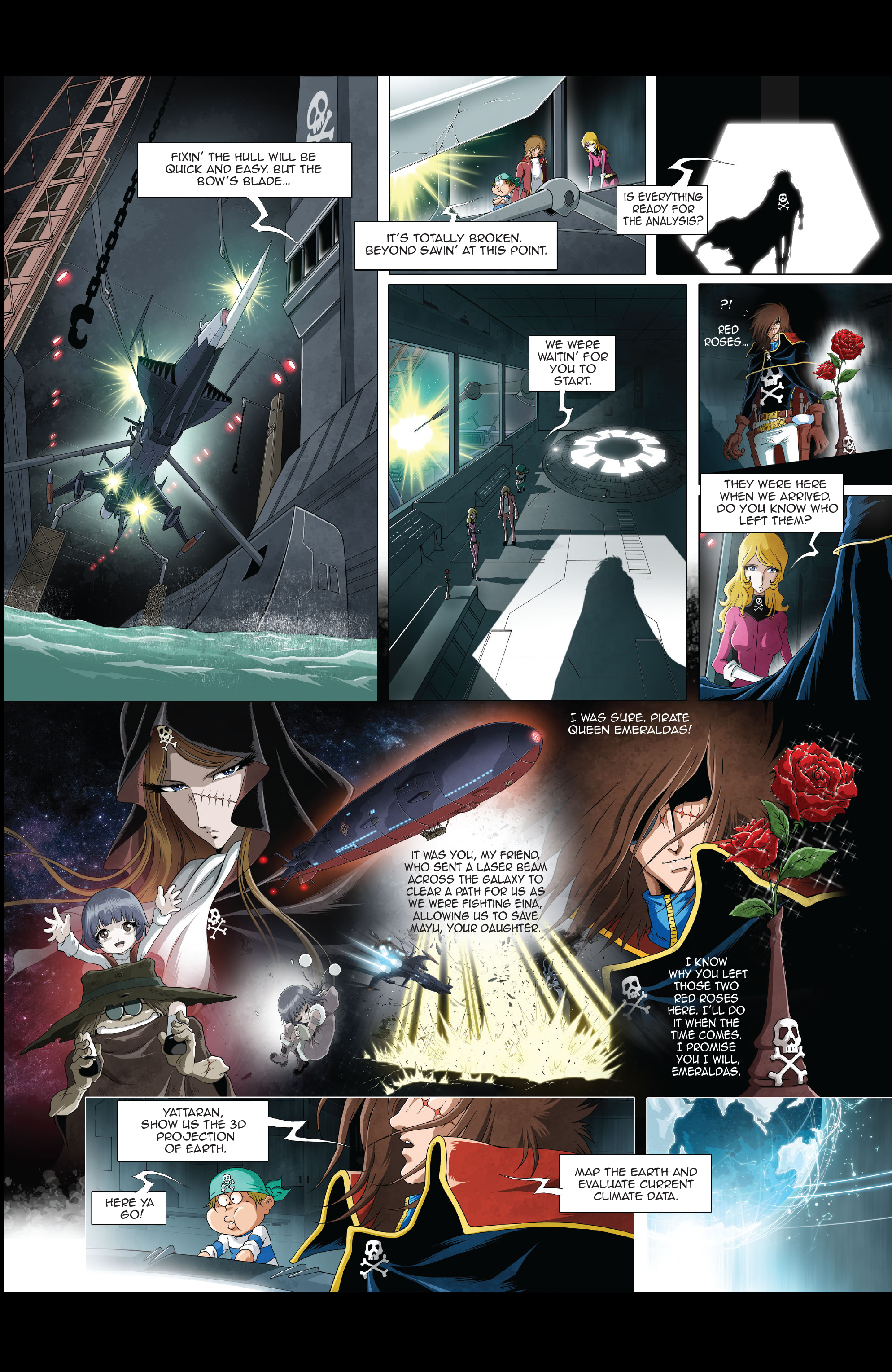 Space Pirate Captain Harlock (2021-) issue 5 - Page 10