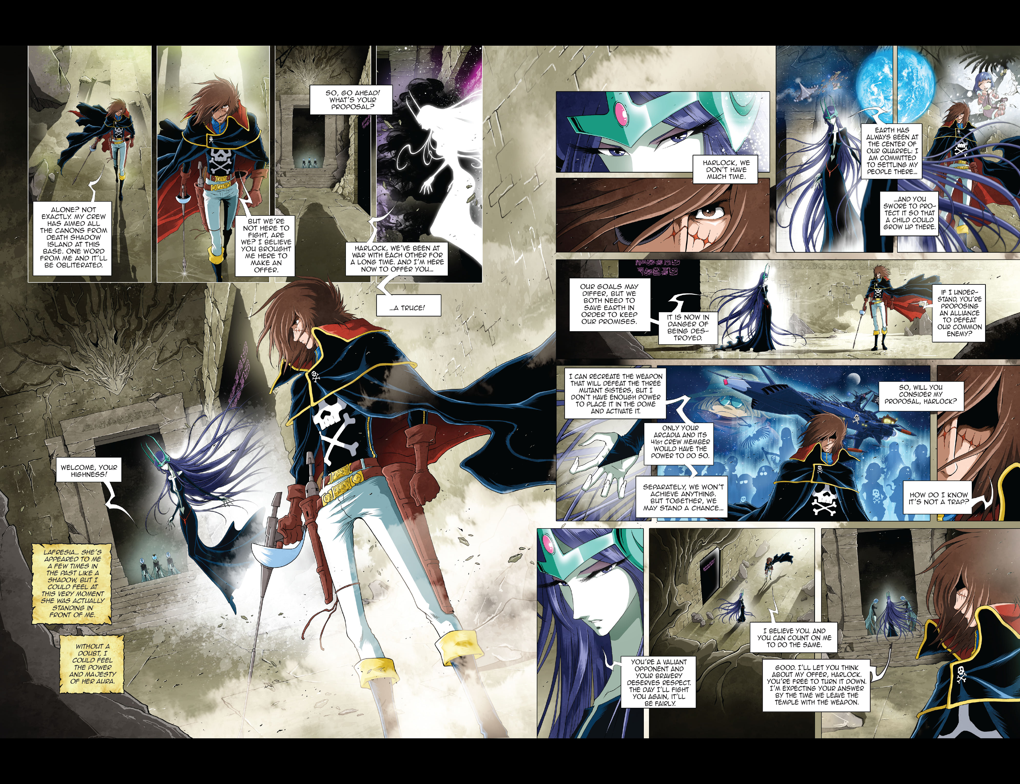 Space Pirate Captain Harlock (2021-) issue 5 - Page 19