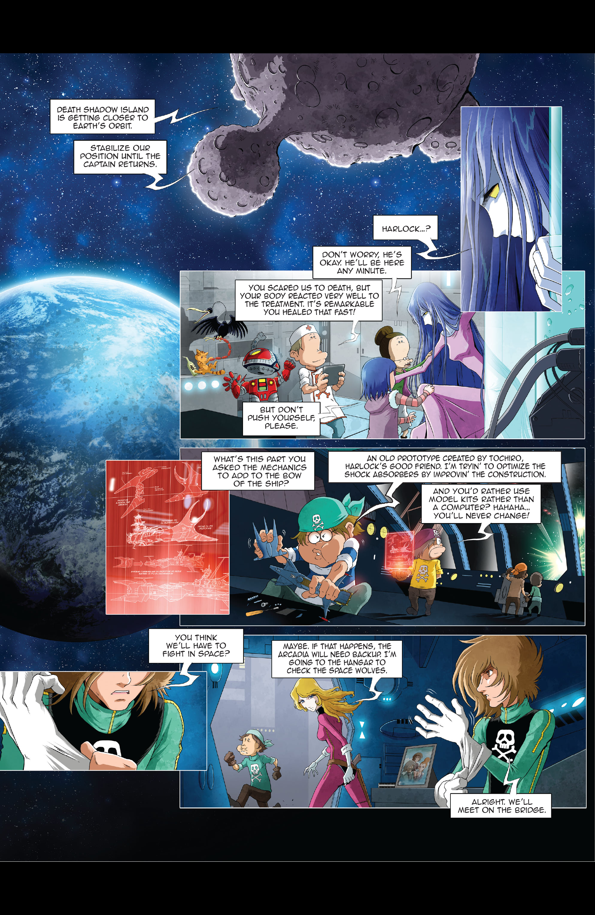 Space Pirate Captain Harlock (2021-) issue 5 - Page 23