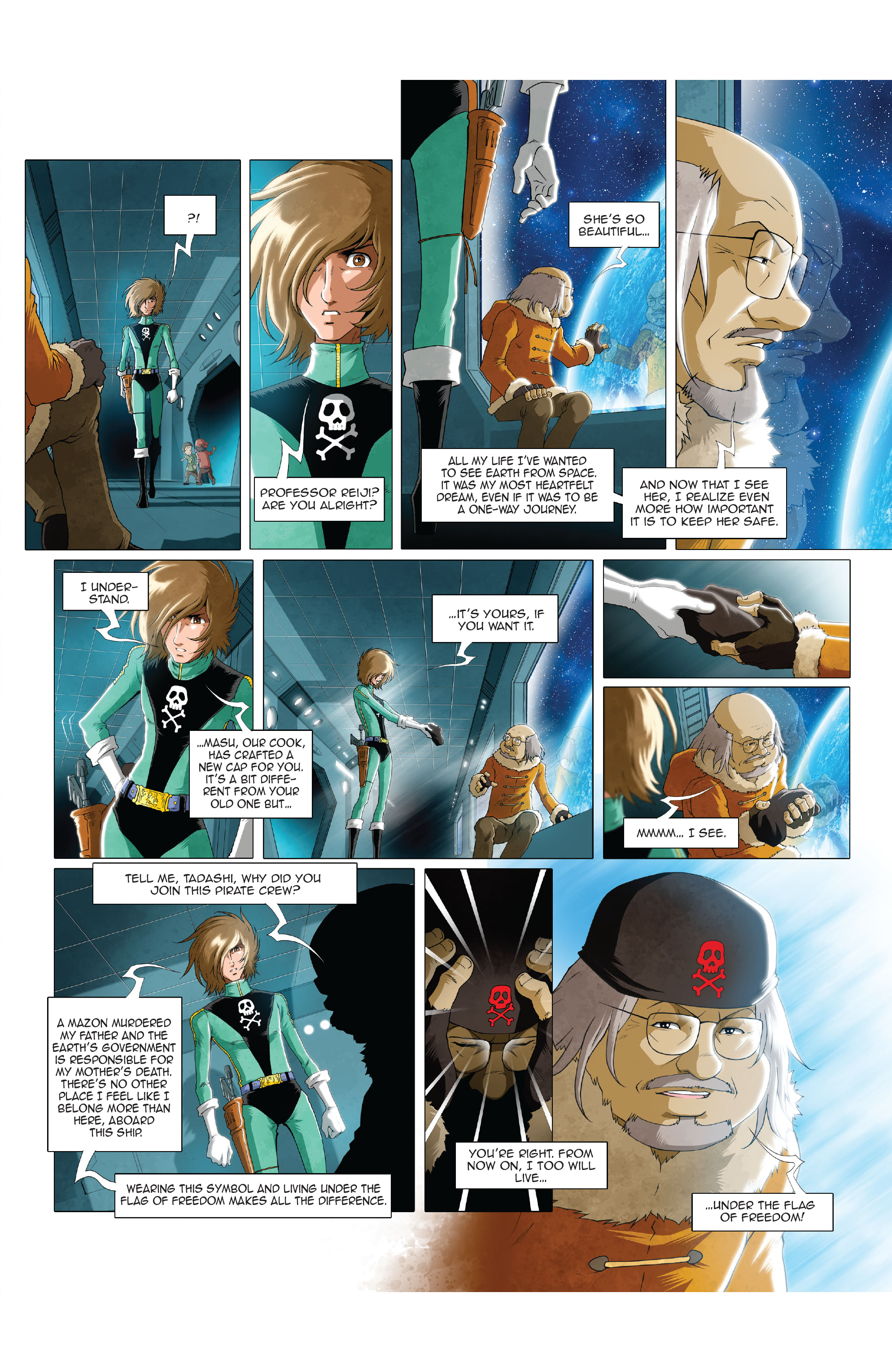 Space Pirate Captain Harlock (2021-) issue 5 - Page 24