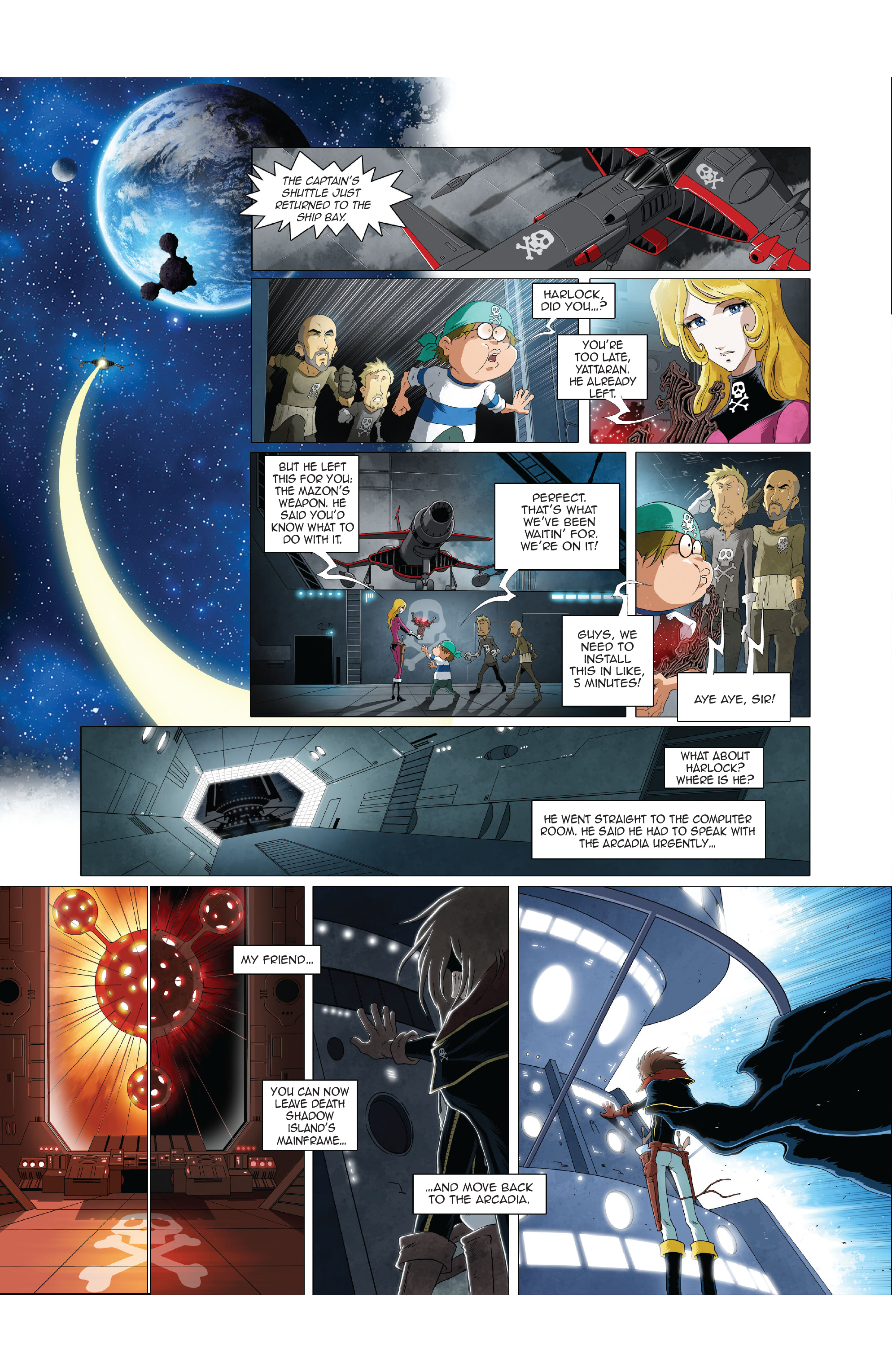 Space Pirate Captain Harlock (2021-) issue 5 - Page 25