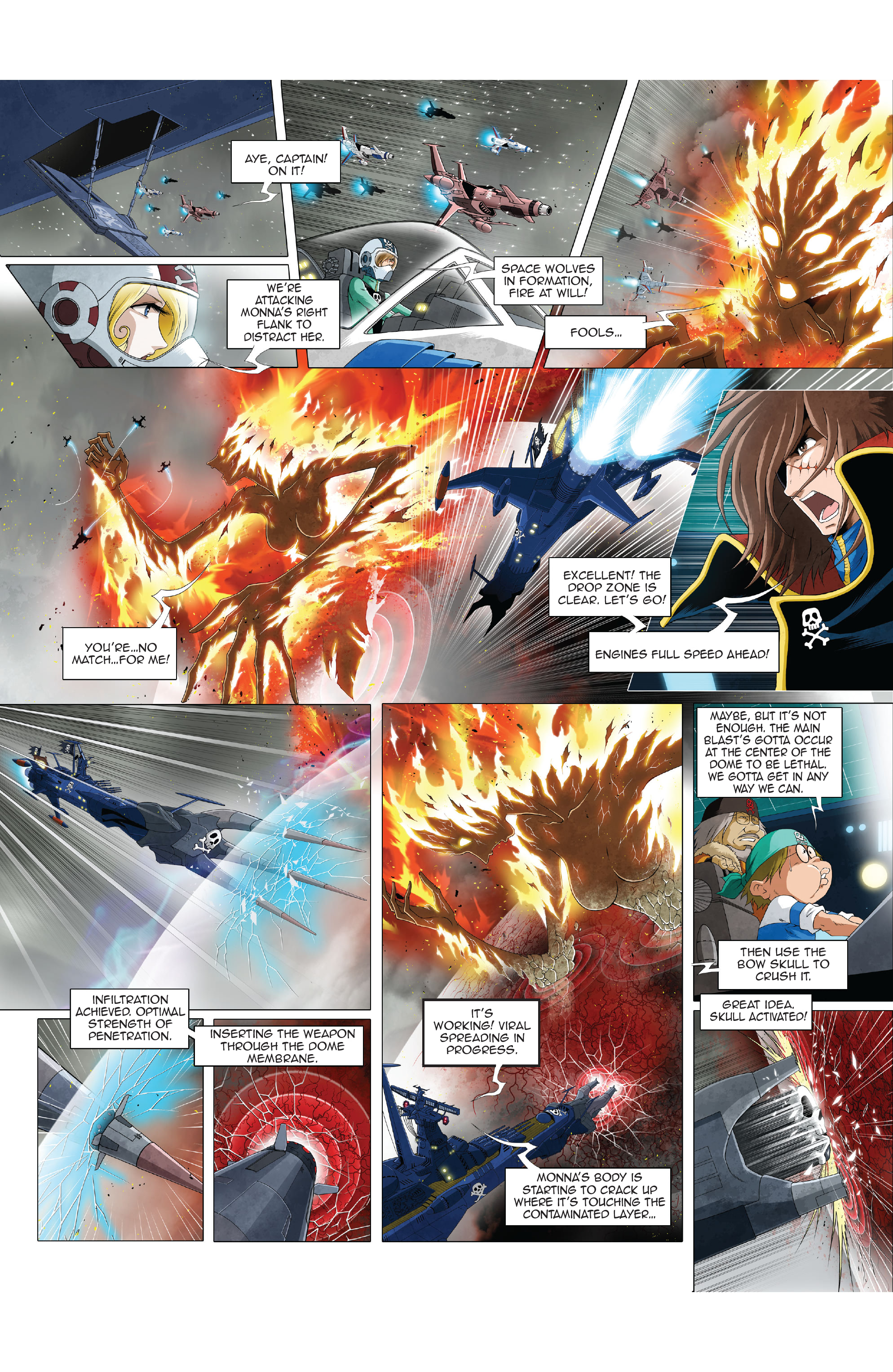 Space Pirate Captain Harlock (2021-) issue 6 - Page 8