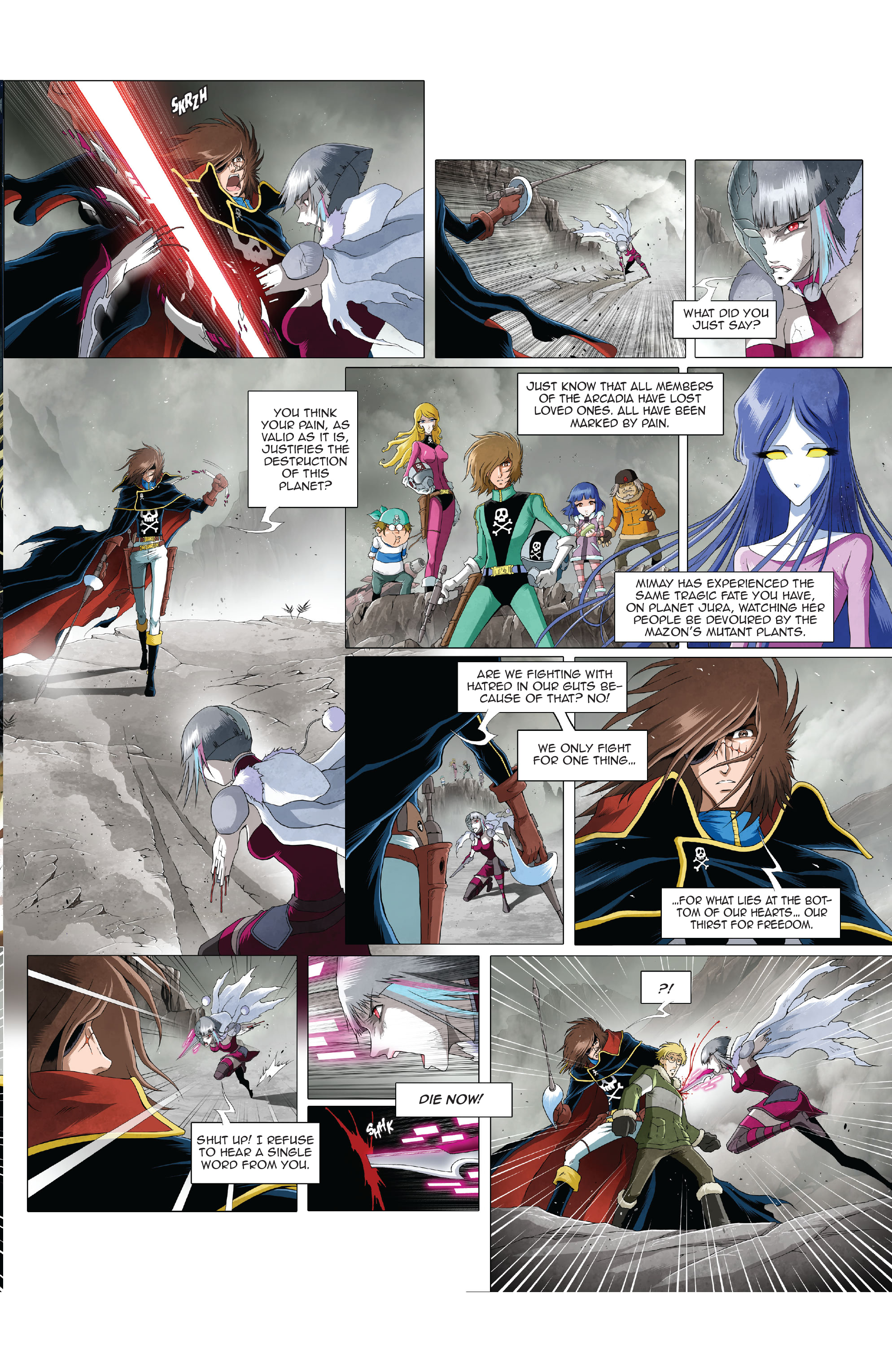 Space Pirate Captain Harlock (2021-) issue 6 - Page 18