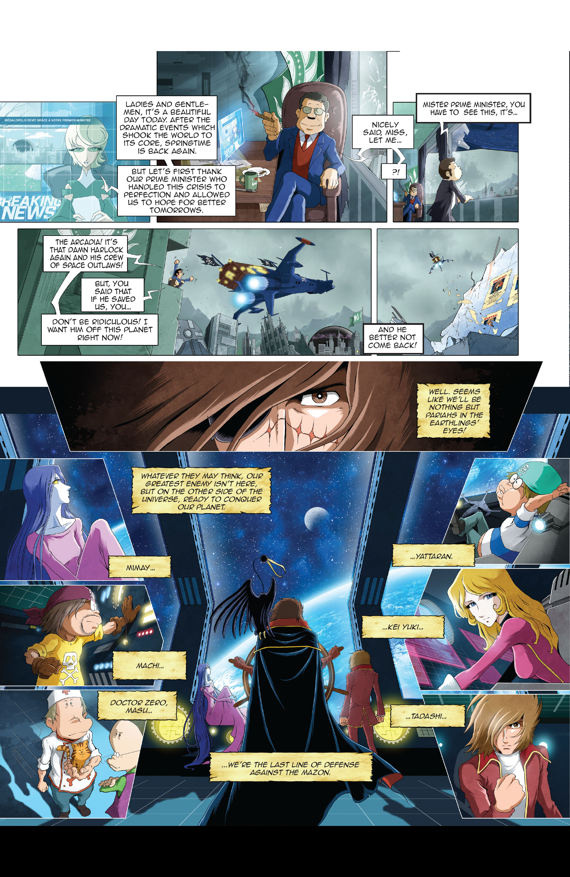 Space Pirate Captain Harlock (2021-) issue 6 - Page 28