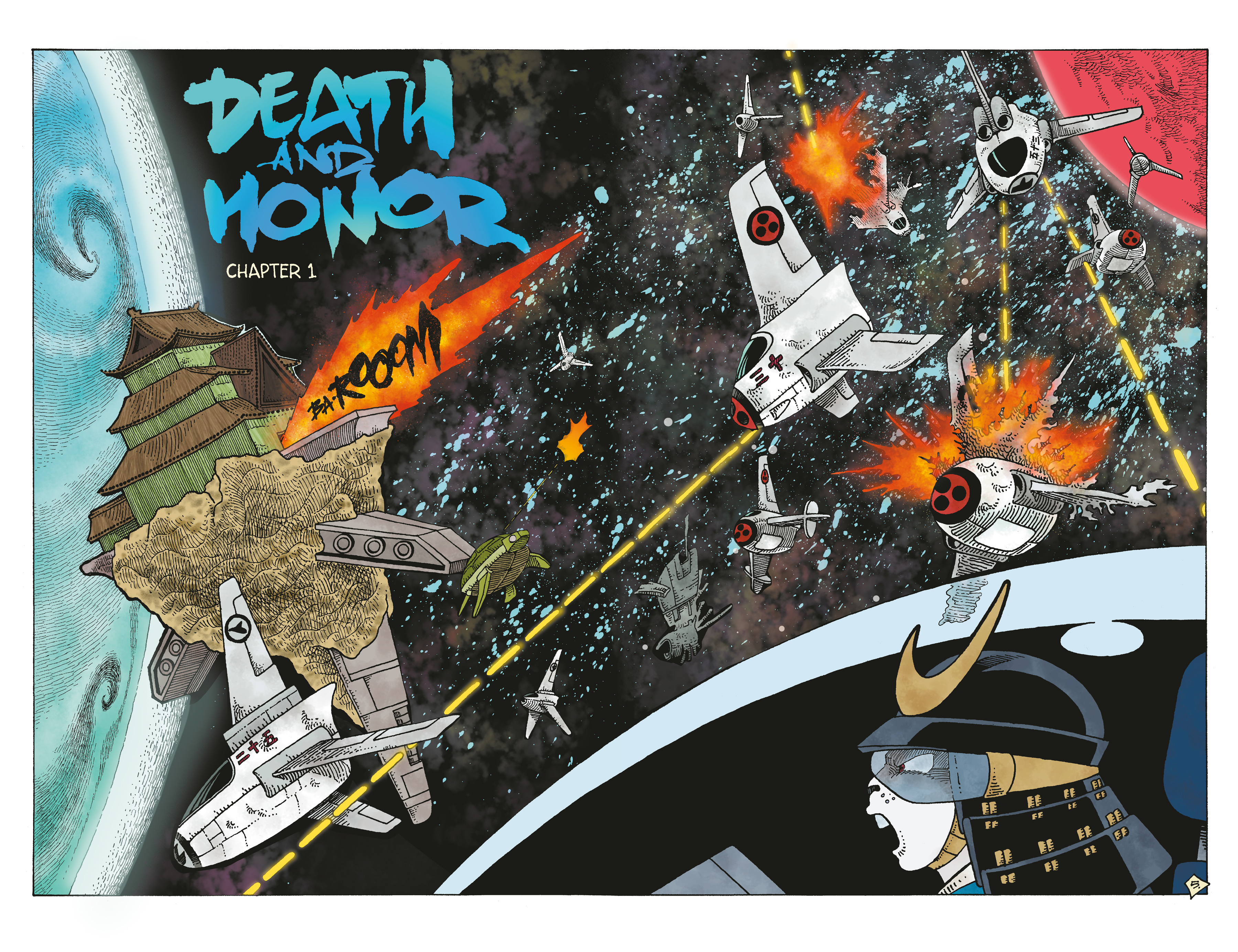 Space Usagi: Death and Honor (2023-) issue 1 - Page 6