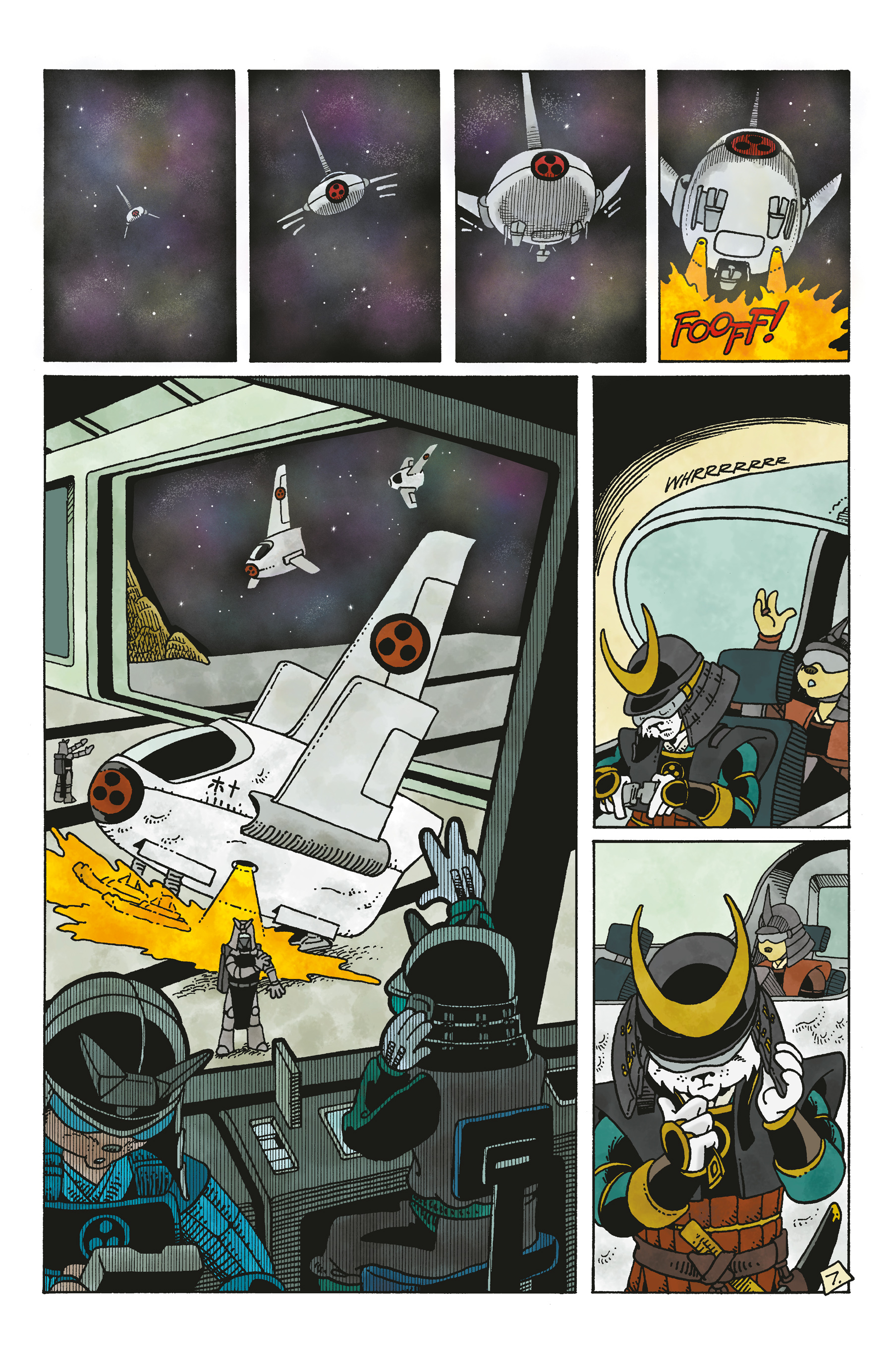 Space Usagi: Death and Honor (2023-) issue 1 - Page 8