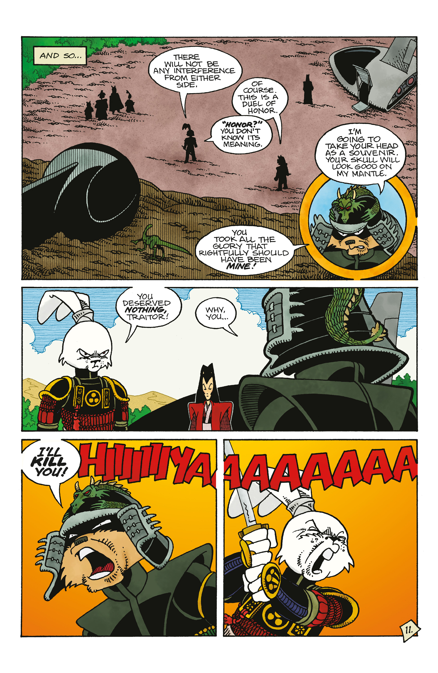 Space Usagi: Death and Honor (2023-) issue 3 - Page 13