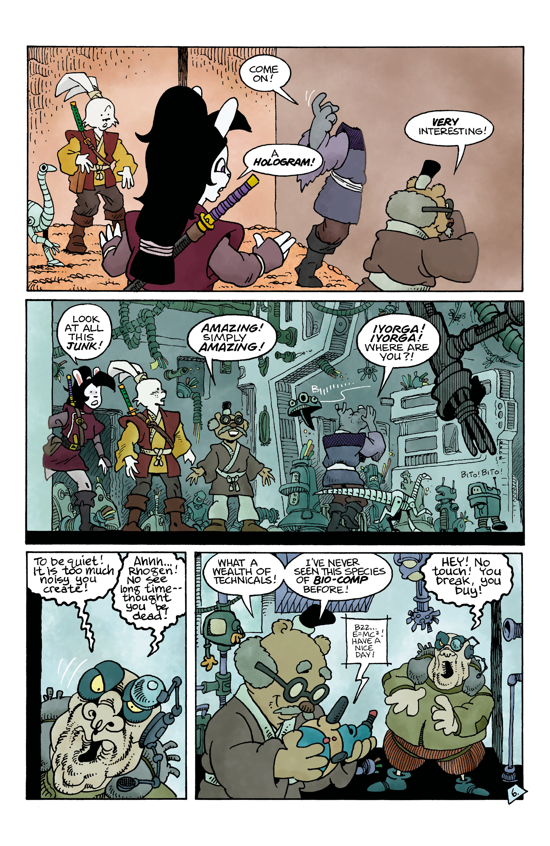 Space Usagi: White Star Rising (2024-): Chapter 2 - Page 7
