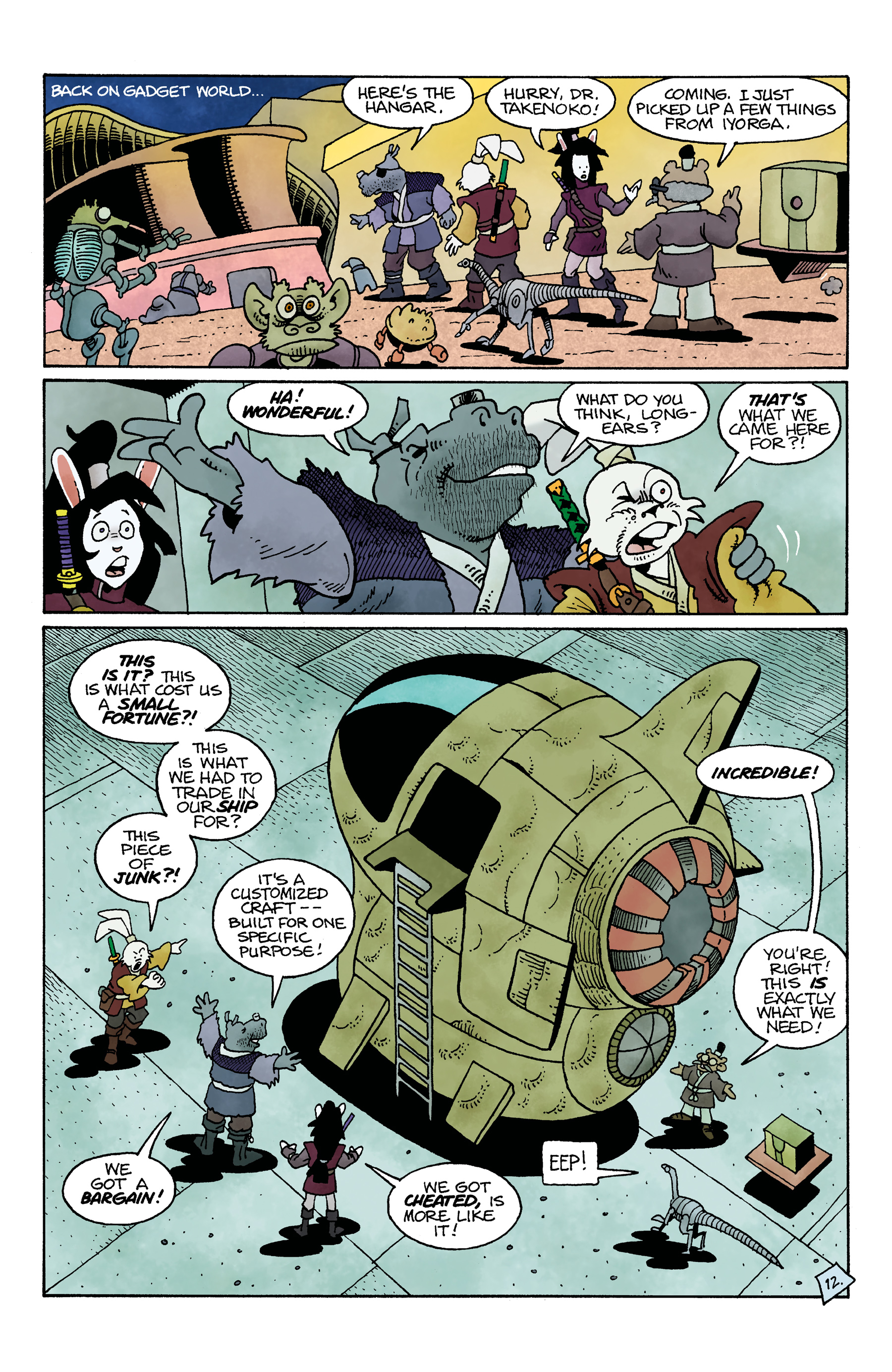 Space Usagi: White Star Rising (2024-): Chapter 2 - Page 13
