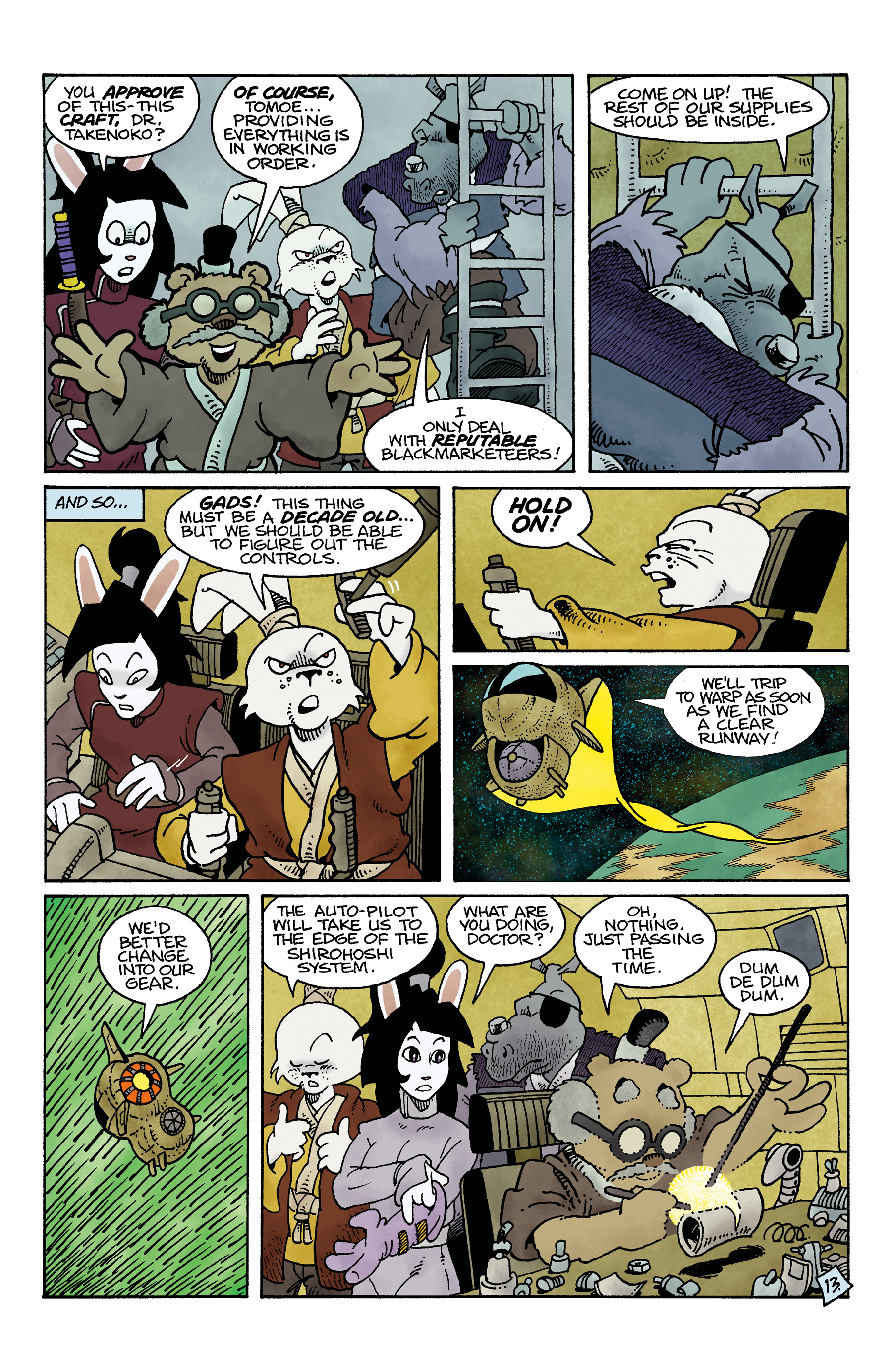 Space Usagi: White Star Rising (2024-): Chapter 2 - Page 14