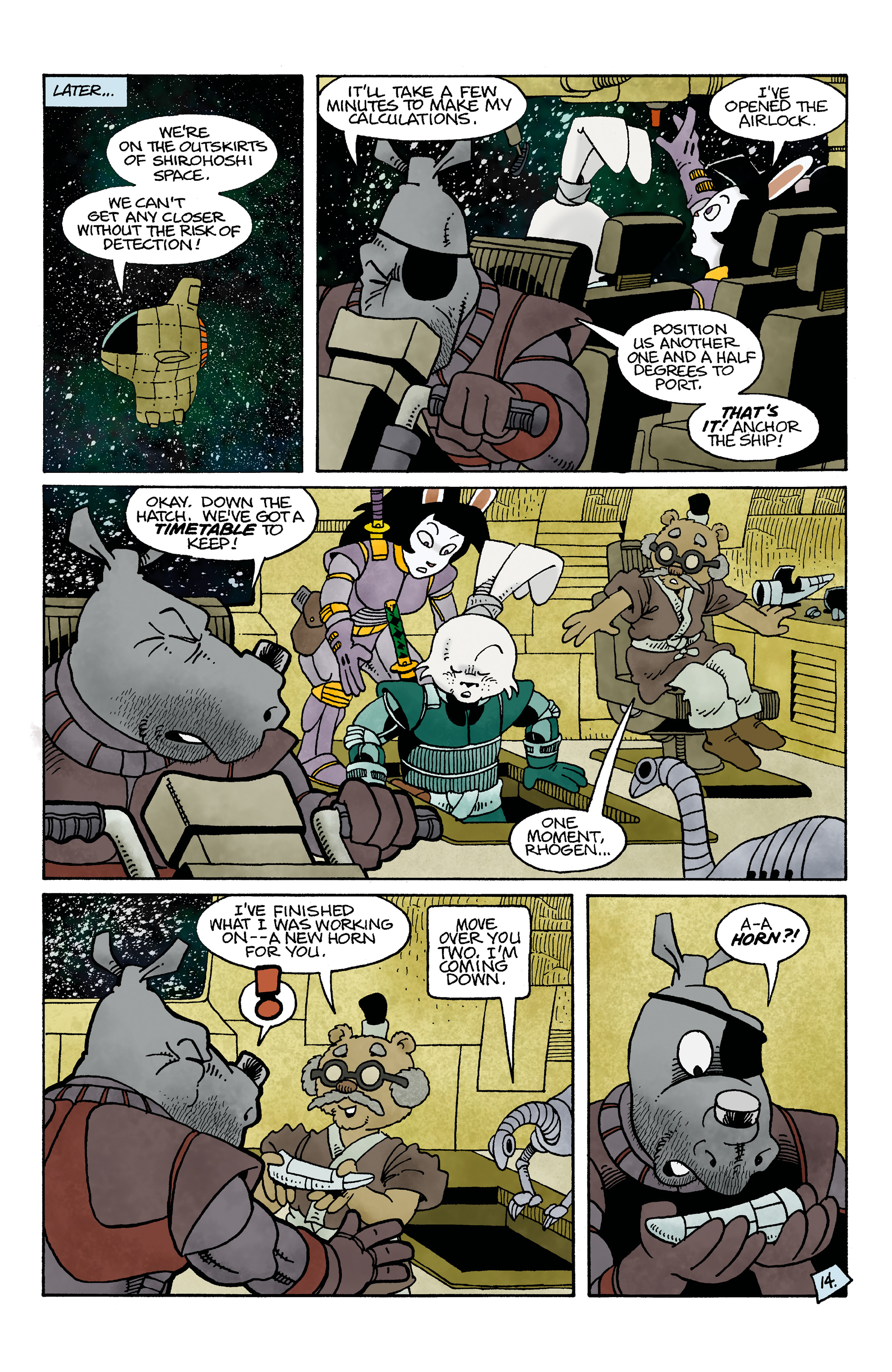 Space Usagi: White Star Rising (2024-): Chapter 2 - Page 15