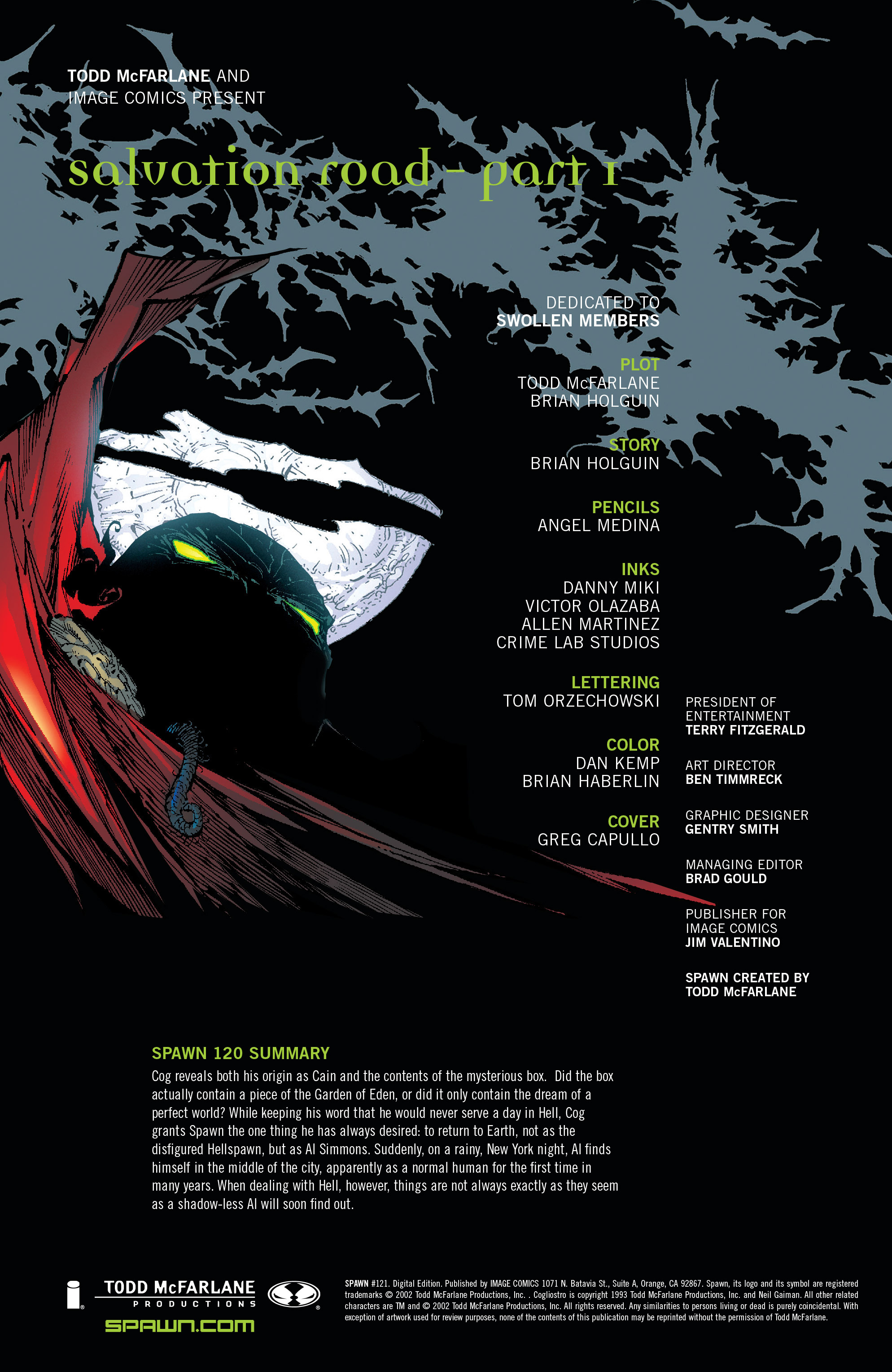 Spawn (1992-): Chapter 121 - Page 2