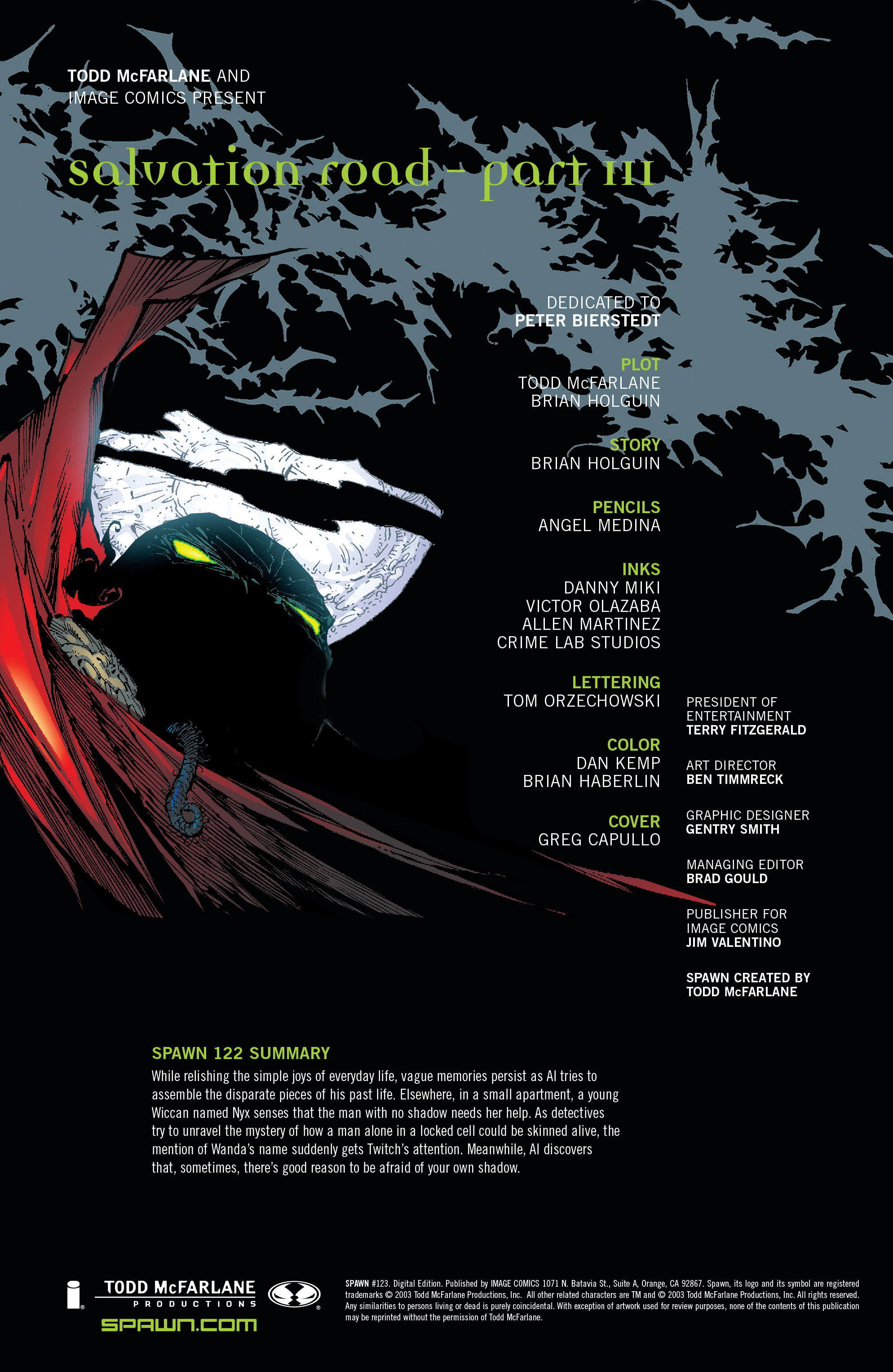 Spawn (1992-): Chapter 123 - Page 2
