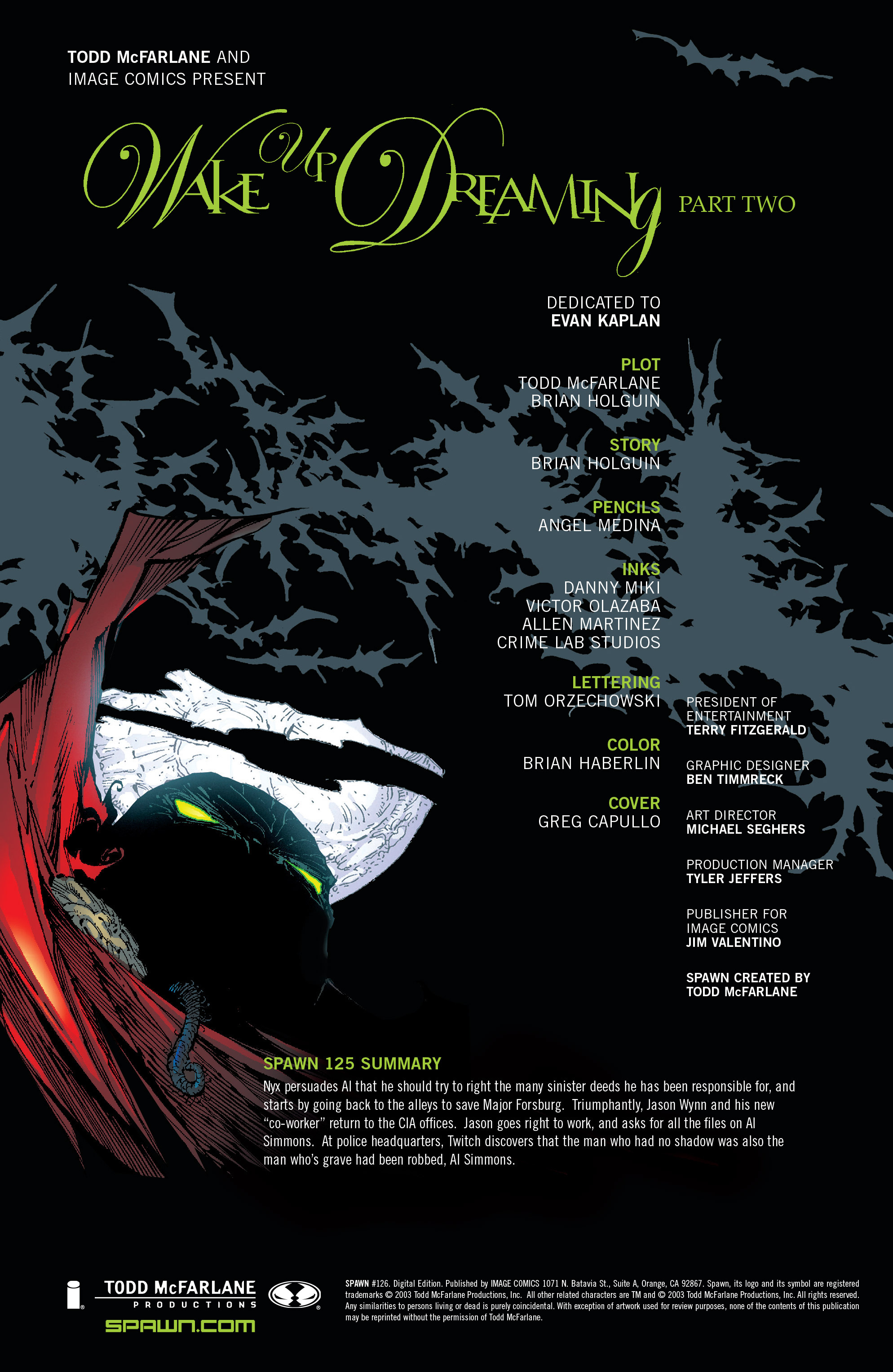 Spawn (1992-): Chapter 126 - Page 2